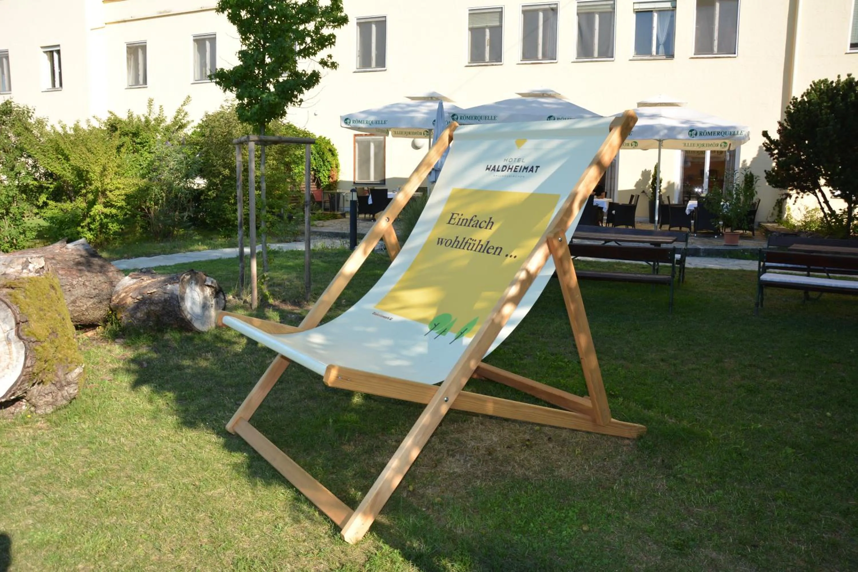 Garden in Hotel Waldheimat