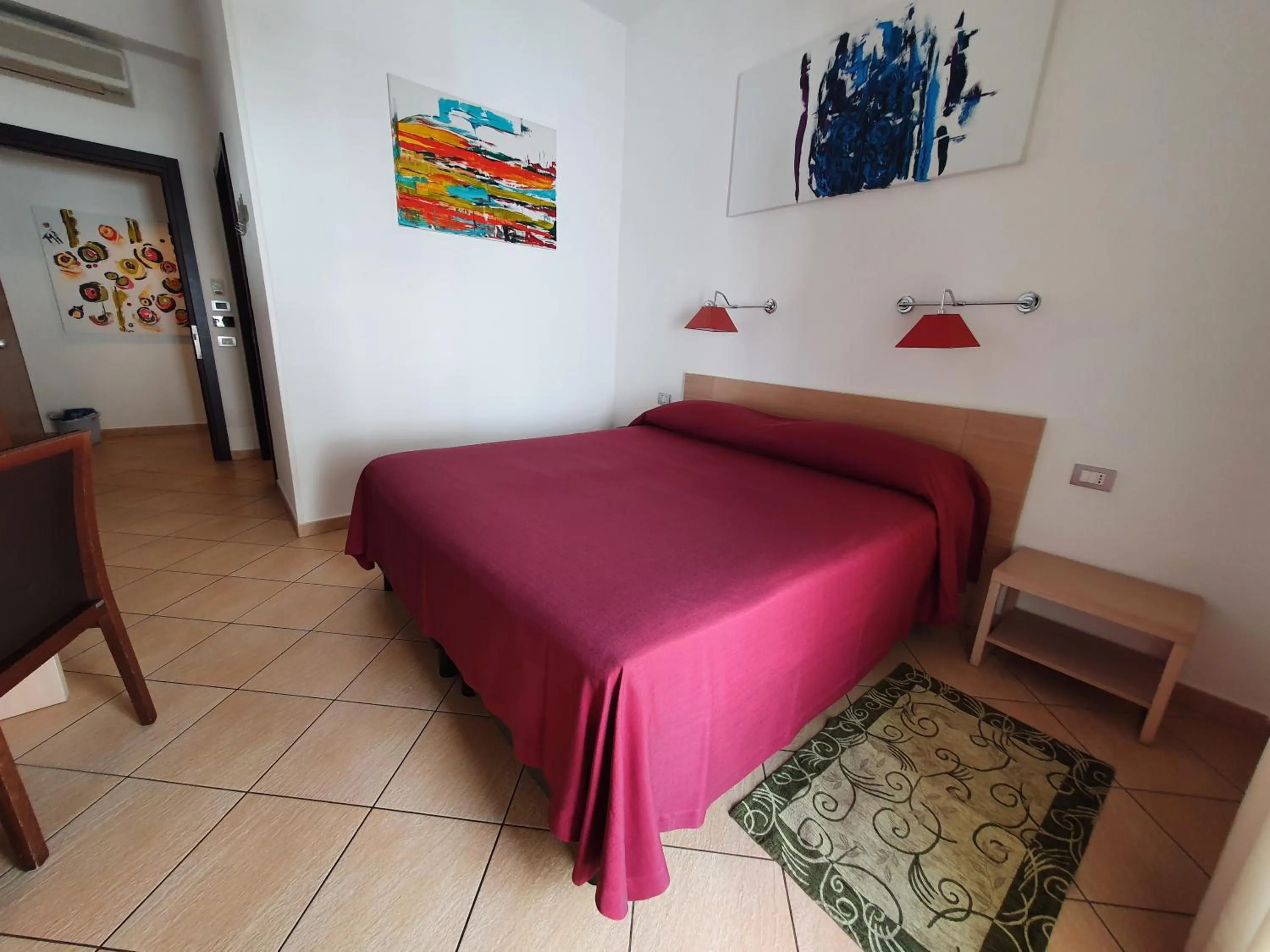 Bed in Hotel Cala Luna