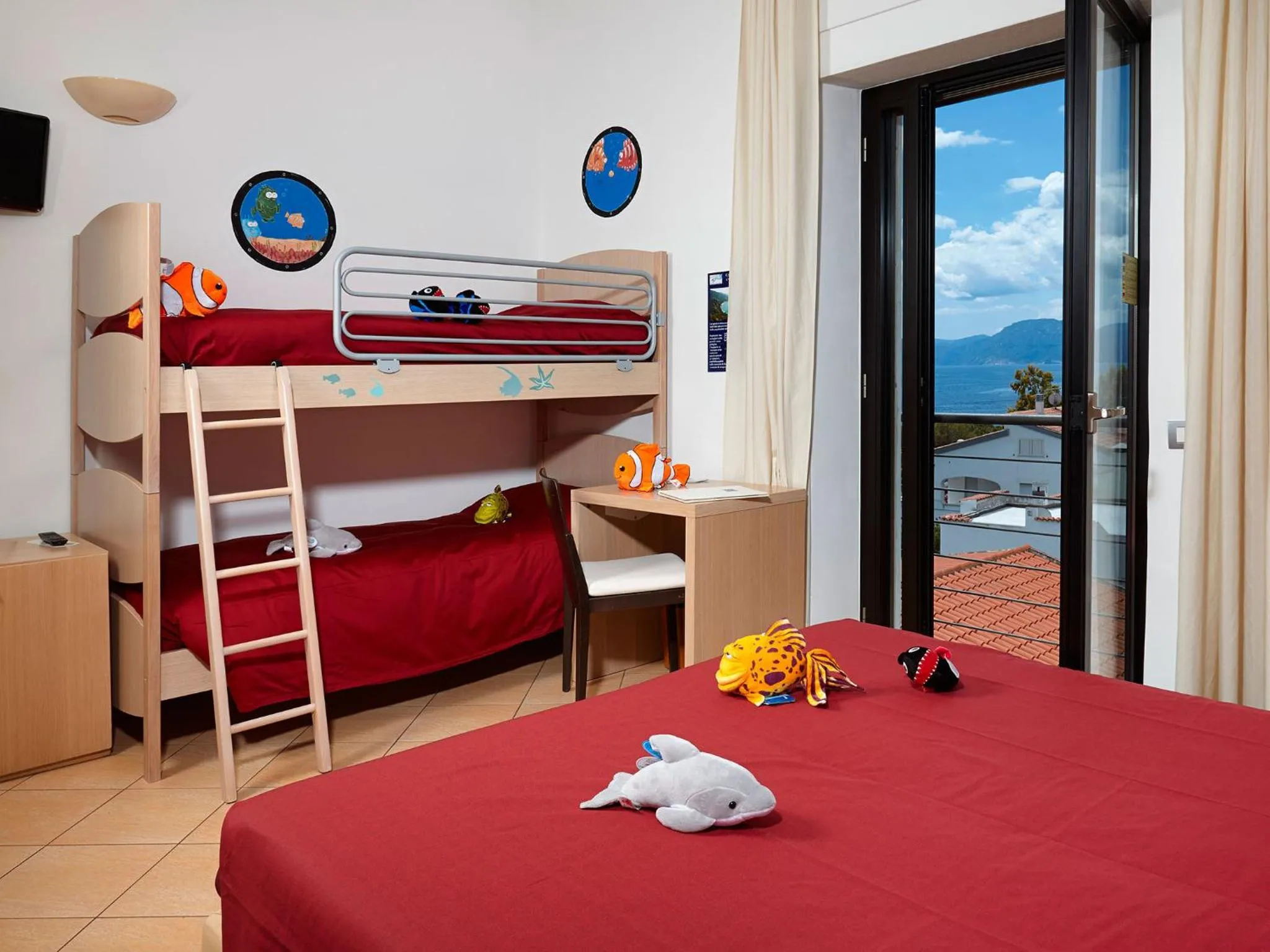 Bed in Hotel Cala Luna