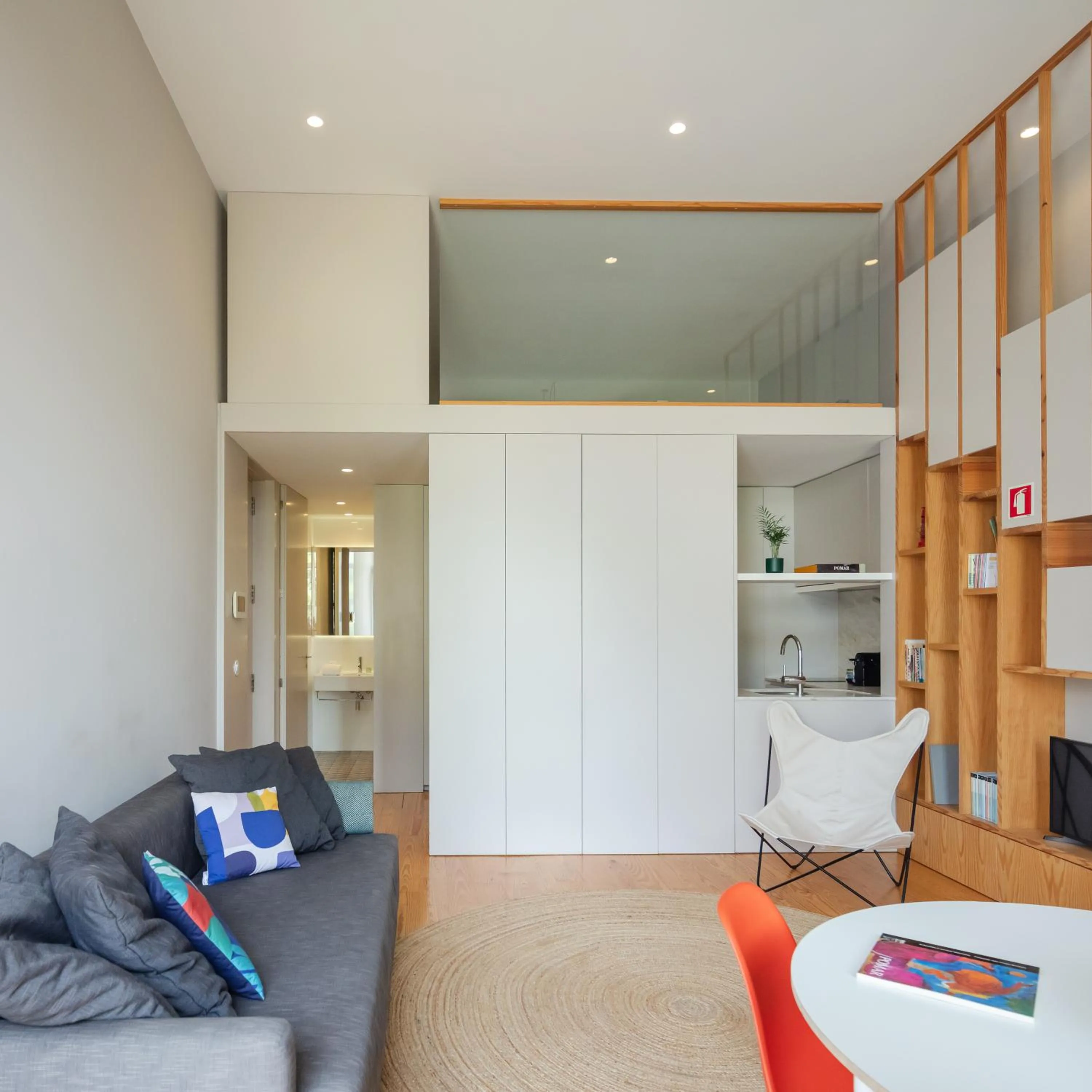 Bed in Baumhaus Serviced Living - Art & Design Apartments