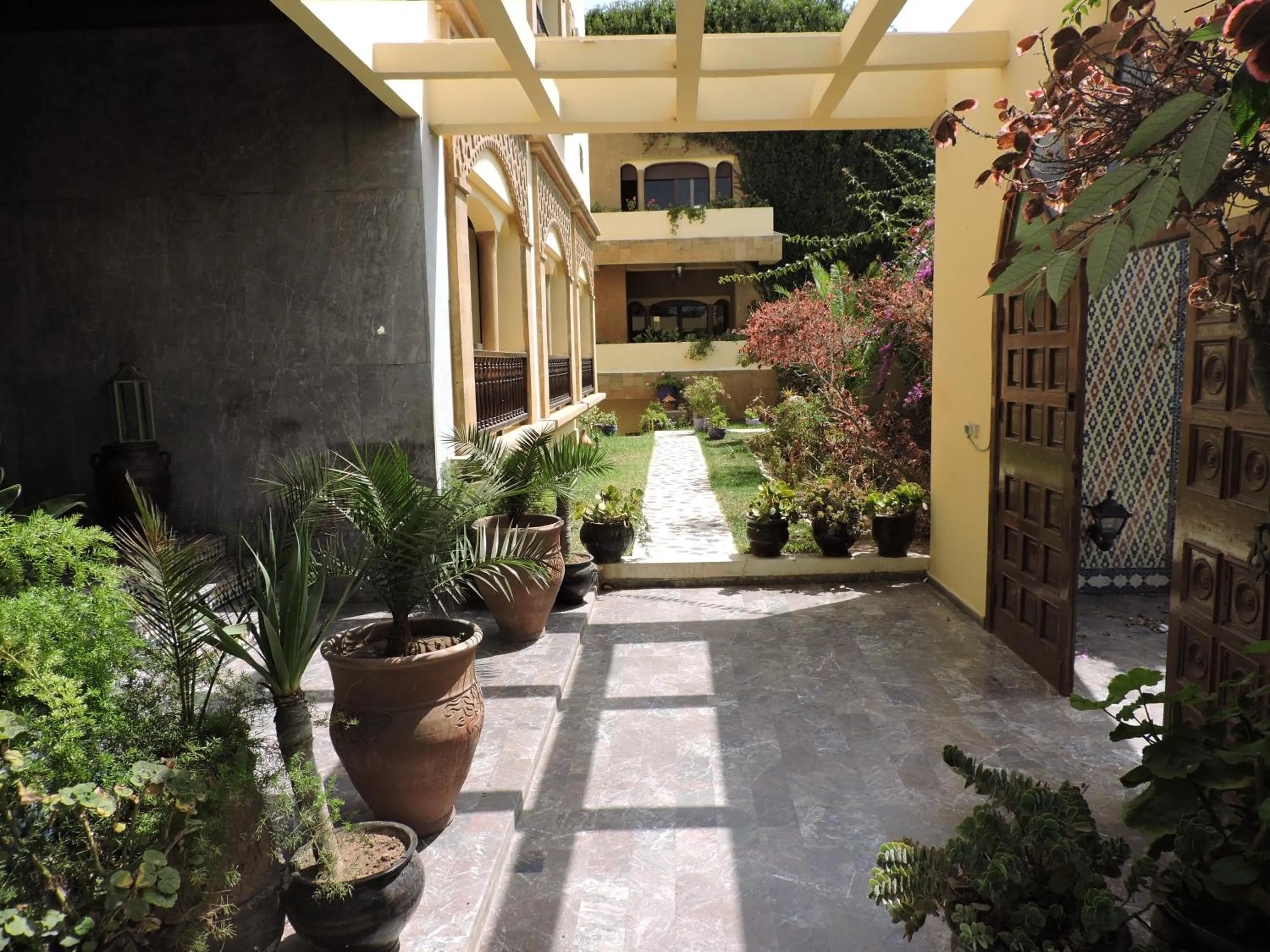 Facade/entrance in Villa Quieta