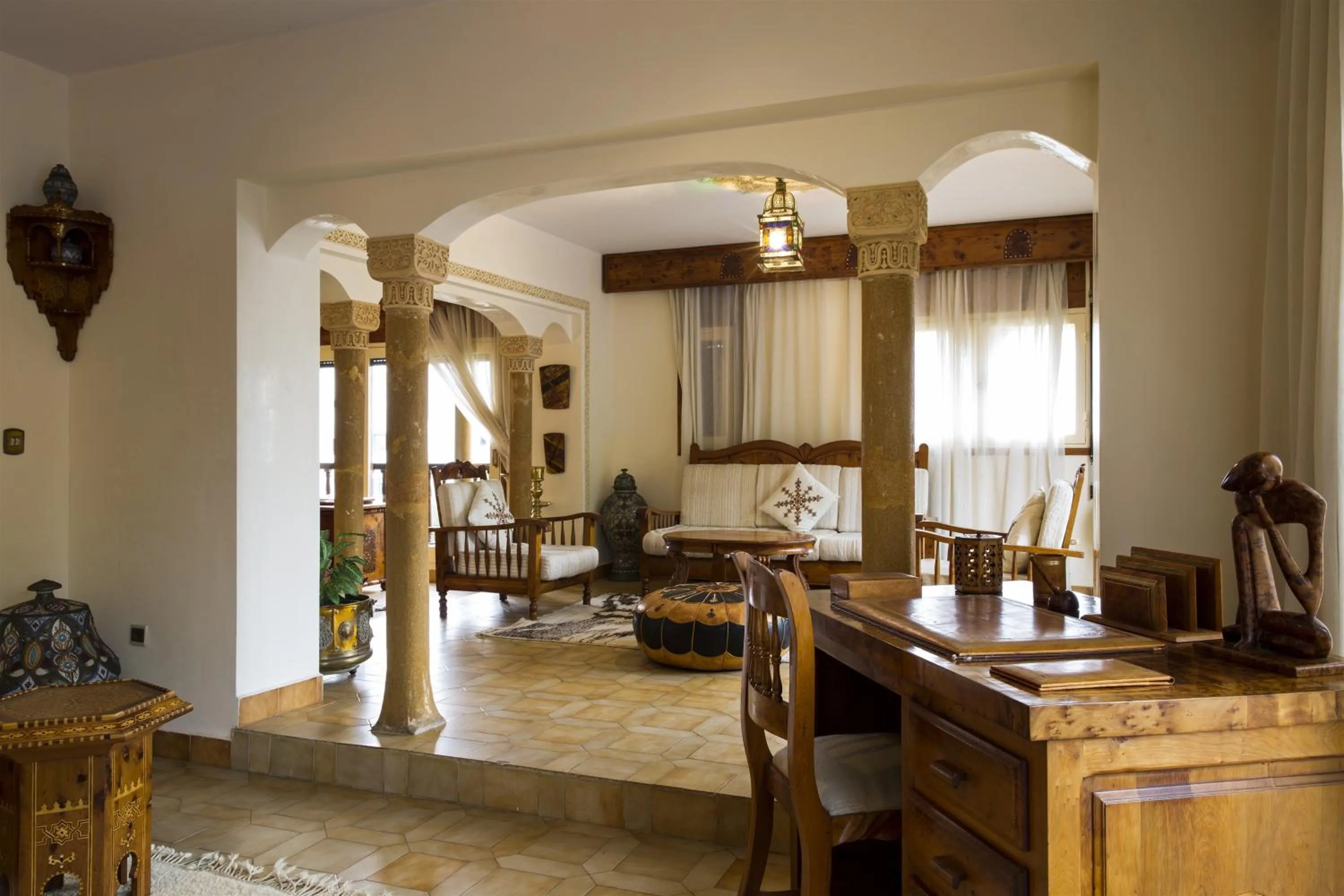 Living room in Villa Quieta
