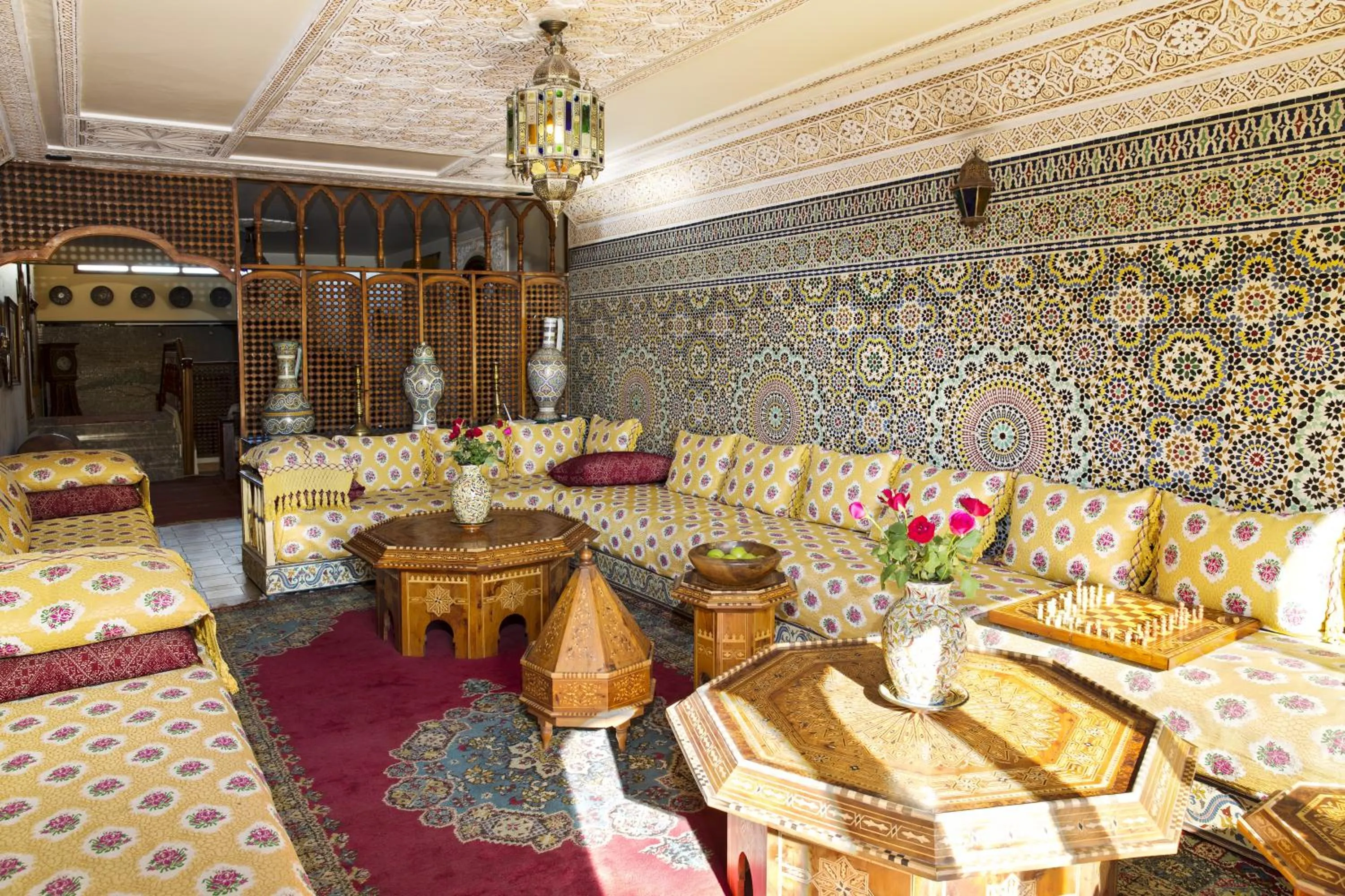 Decorative detail in Villa Quieta