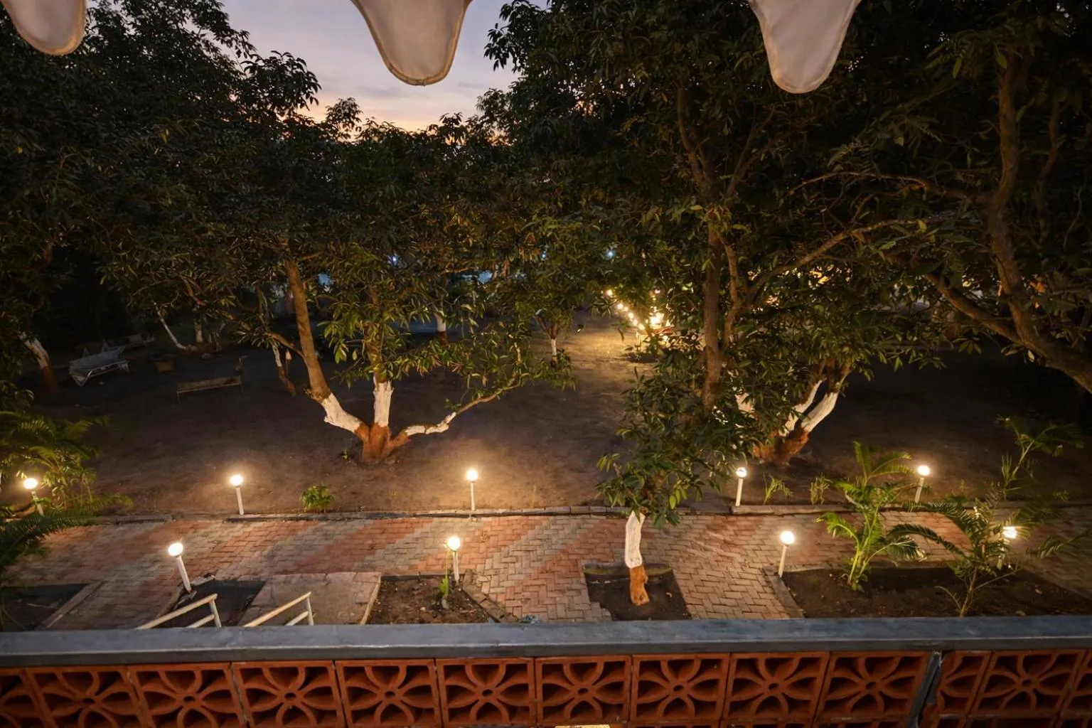 Garden view in The Wilds Villa Gir Jungle Stay with Swimming Pool