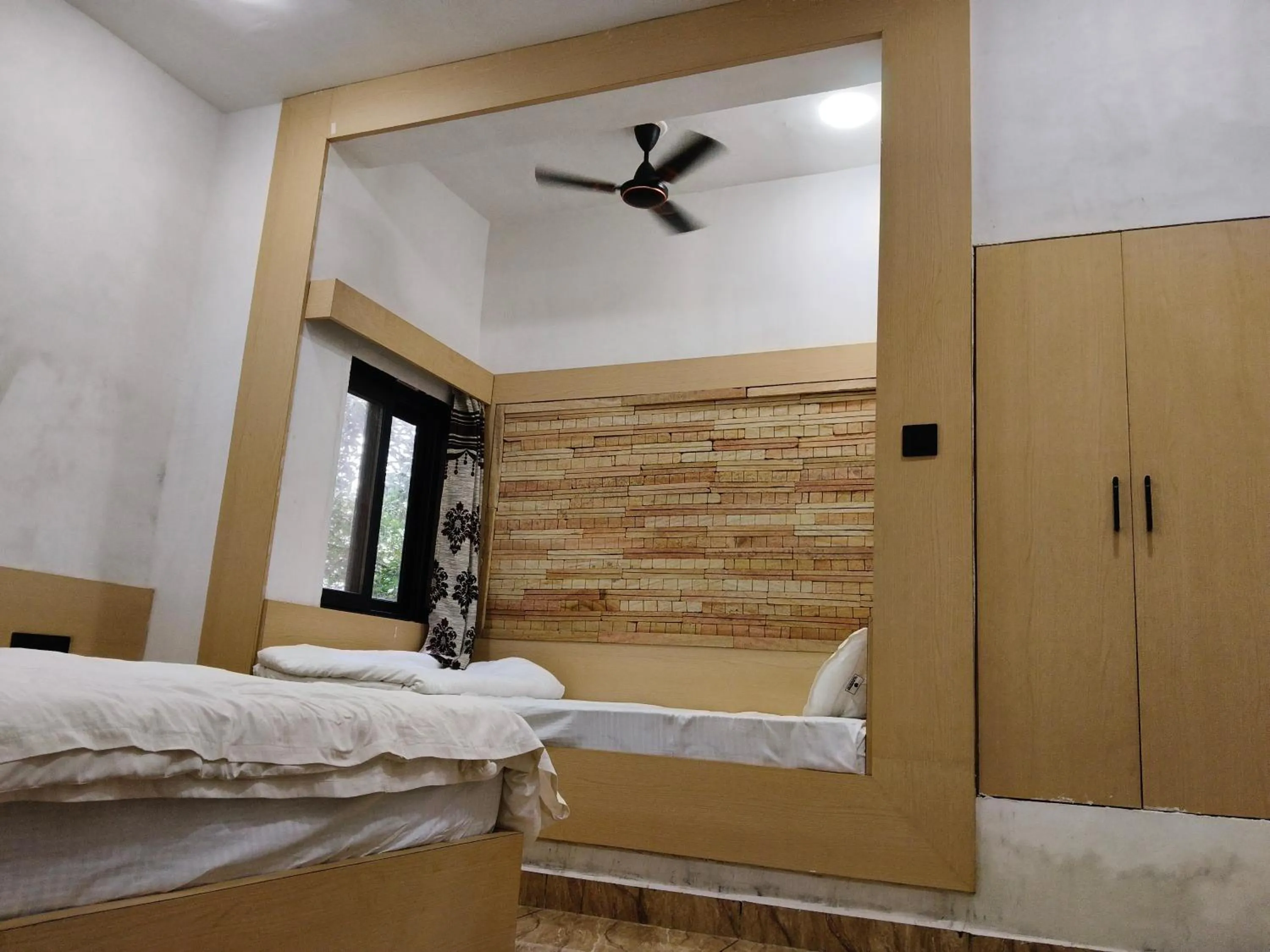 Bed in The Wilds Villa Gir Jungle Stay with Swimming Pool