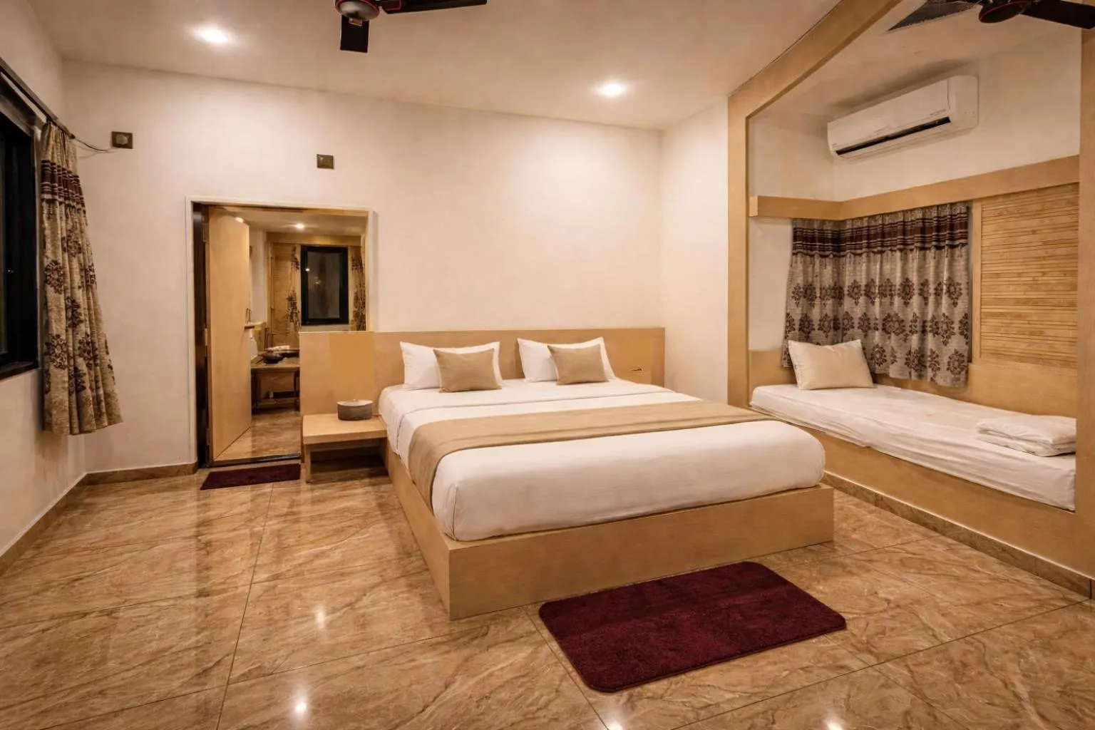 Bed in The Wilds Villa Gir Jungle Stay with Swimming Pool