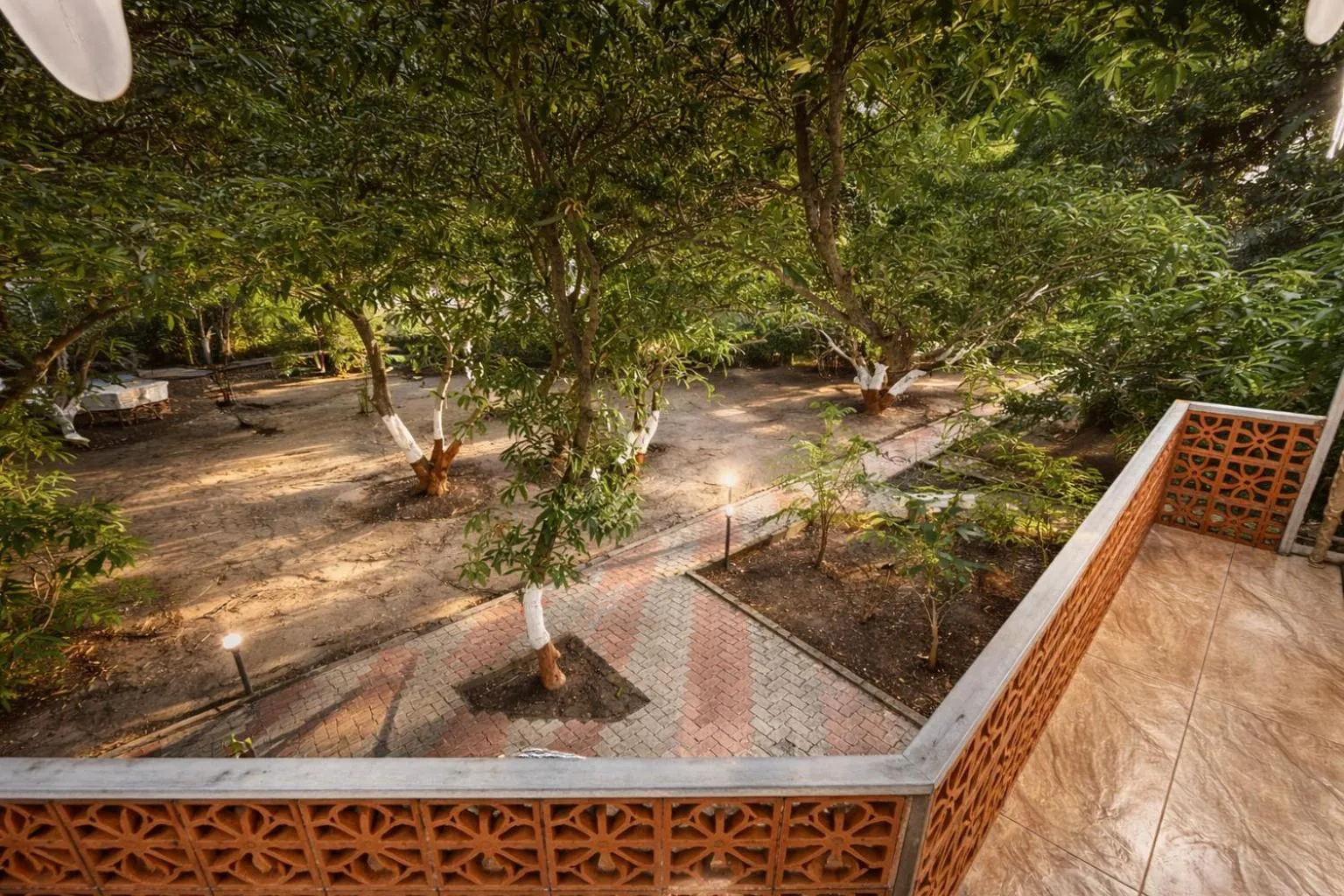 Balcony/Terrace in The Wilds Villa Gir Jungle Stay with Swimming Pool