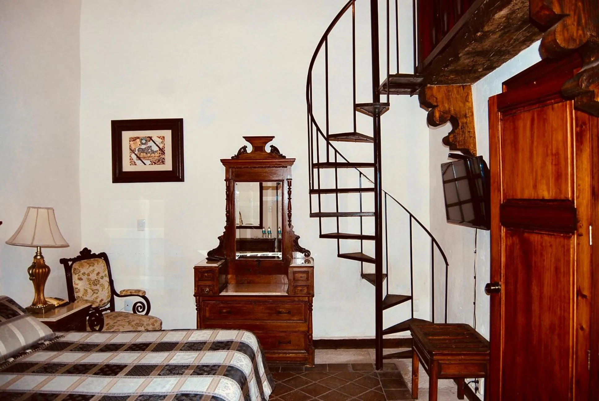 Bed in Casa Eugenia Hotel