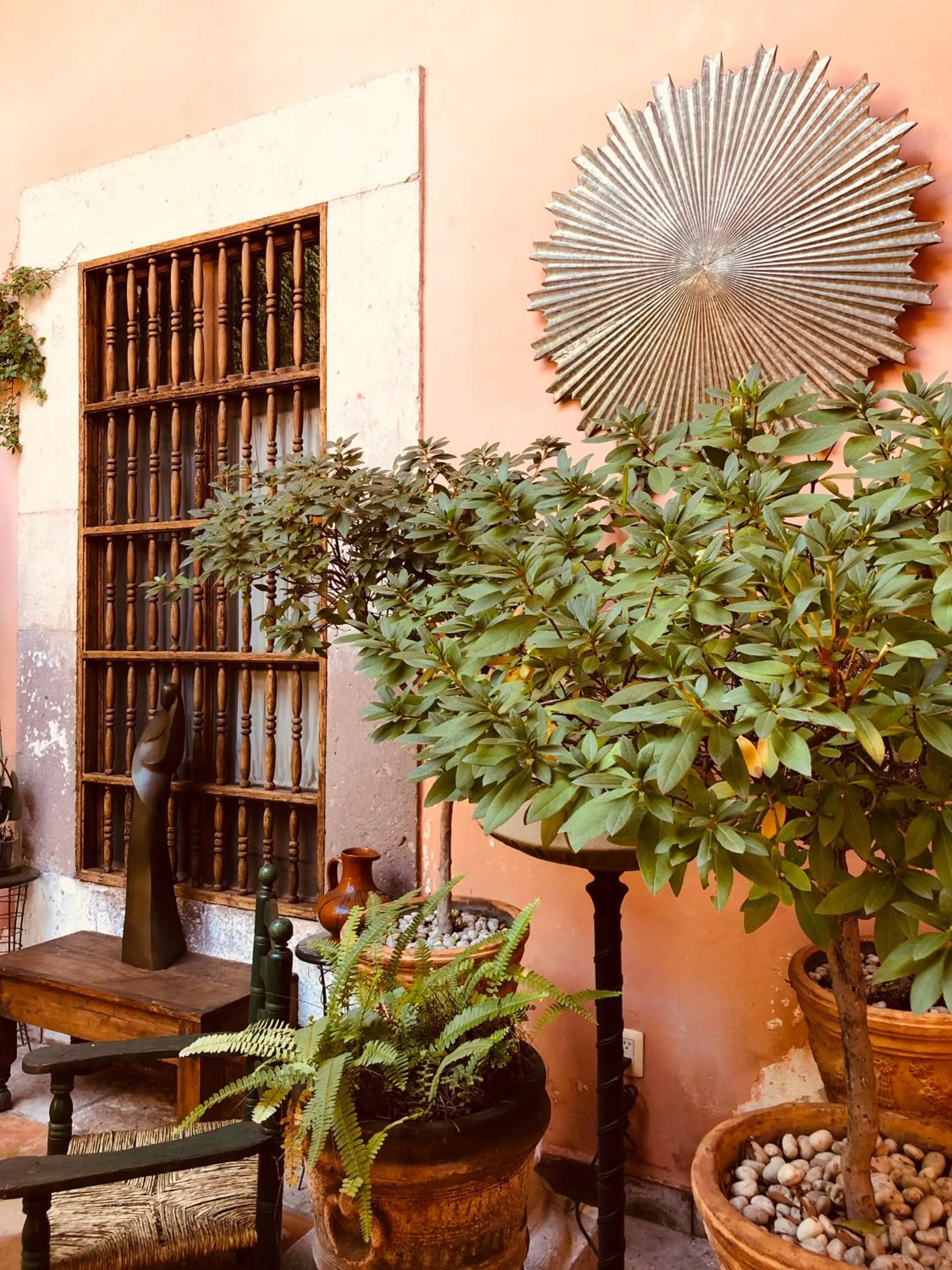 Patio in Casa Eugenia Hotel