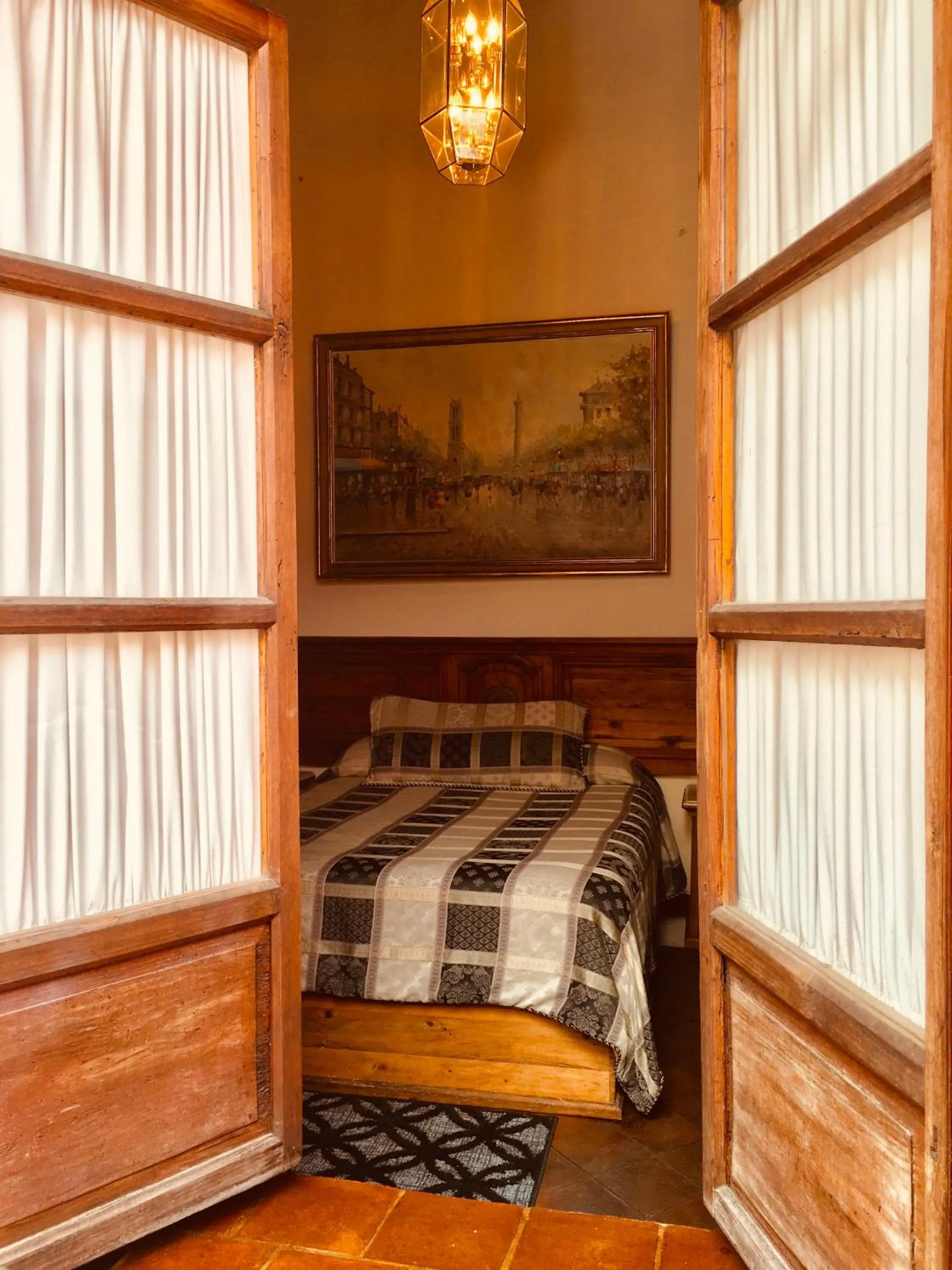 Bed in Casa Eugenia Hotel