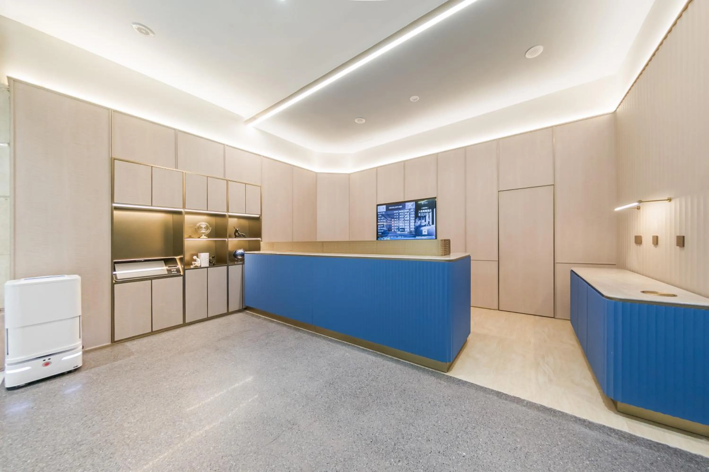 Lobby or reception in Hanting Hotel Beijing Shangdi Center