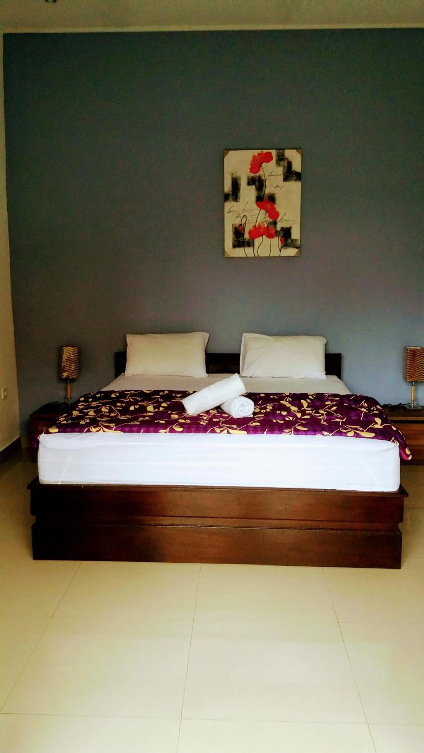 Bed in Bunutbali Villas88