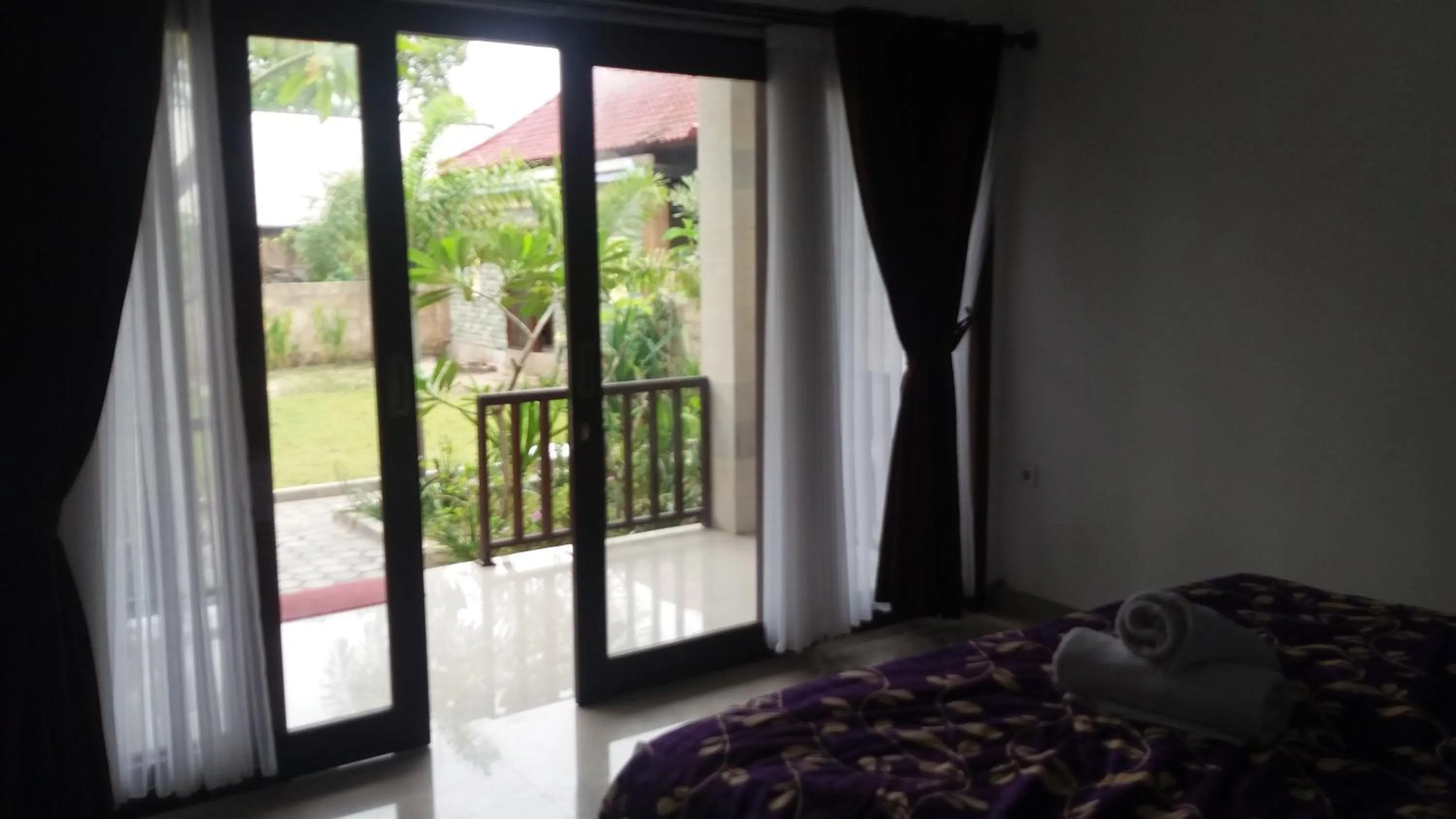 Balcony/Terrace, Bed in Bunutbali Villas88