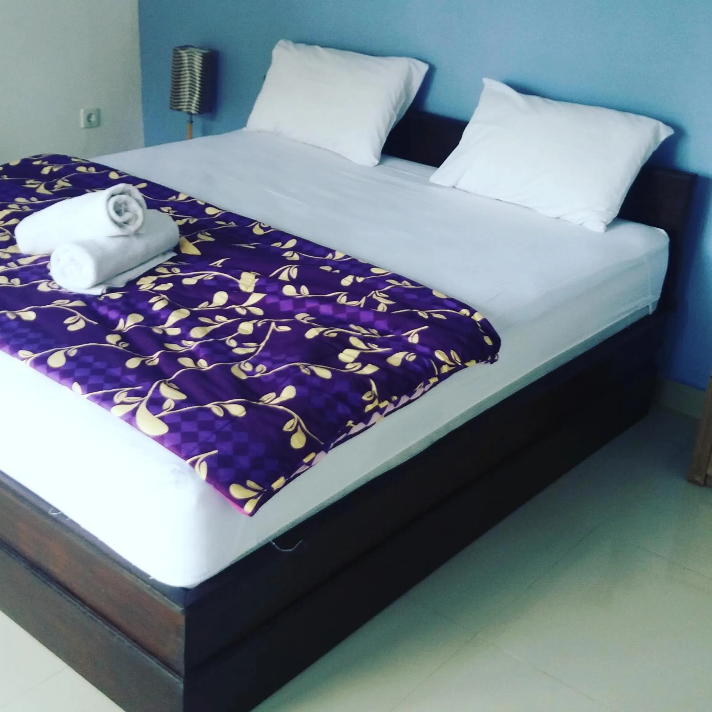 Bed in Bunutbali Villas88