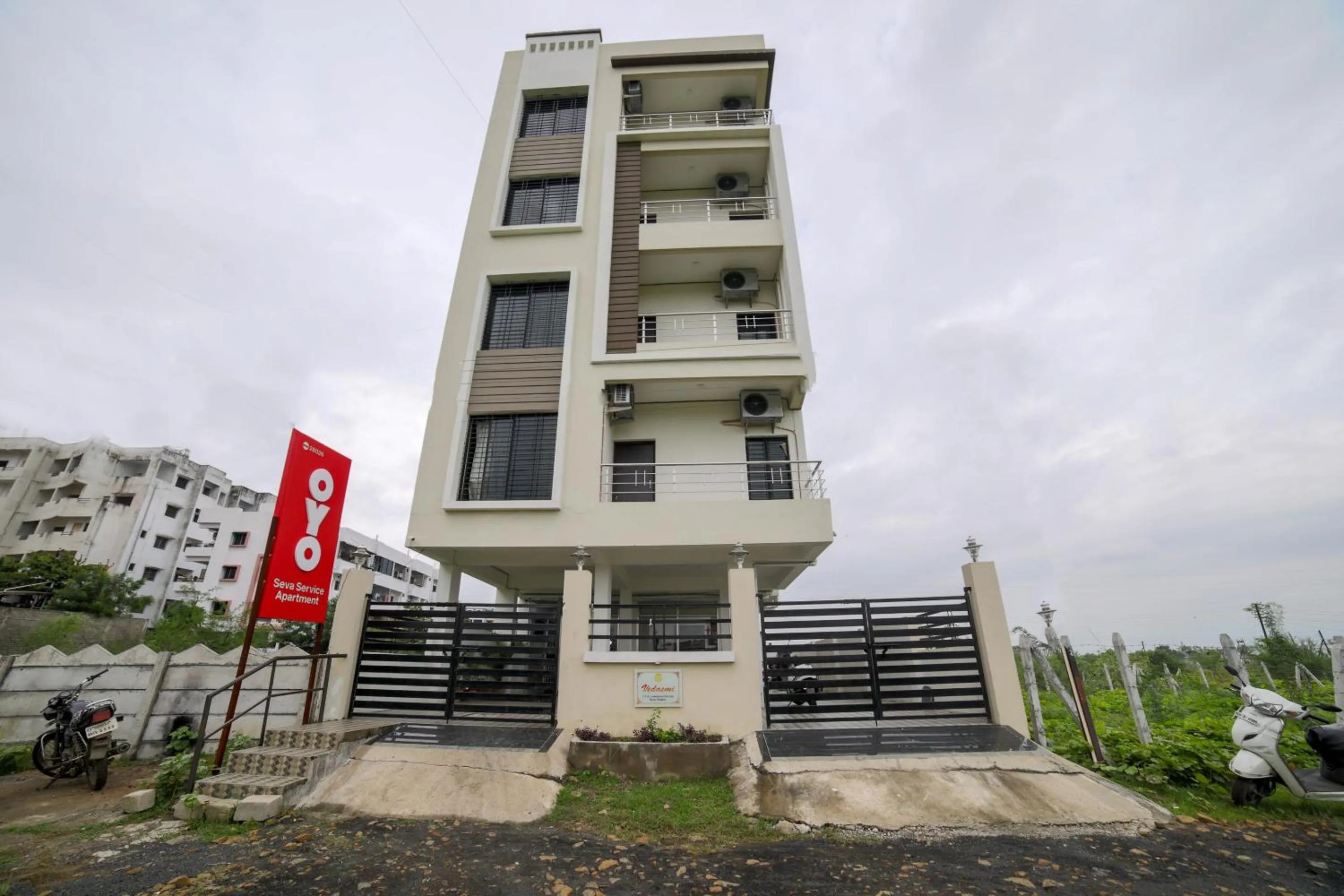 Property building in Hotel O Seva Service Apartment