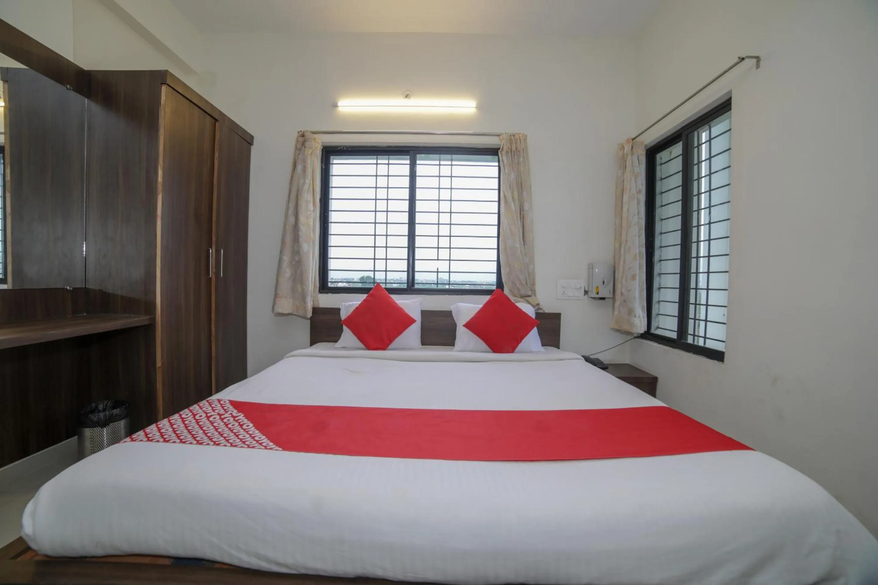 Bed in Hotel O Seva Service Apartment