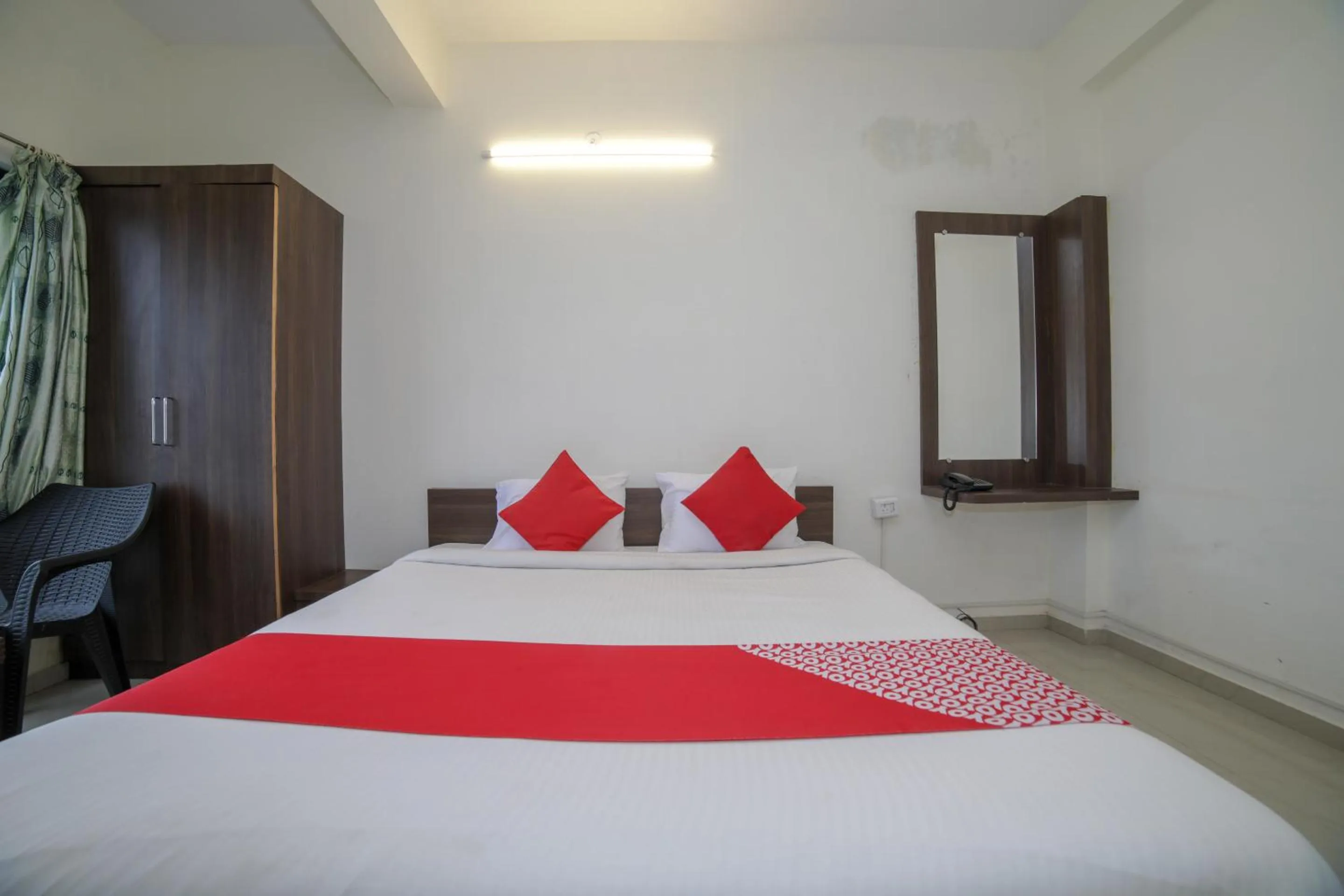 Bed in Hotel O Seva Service Apartment