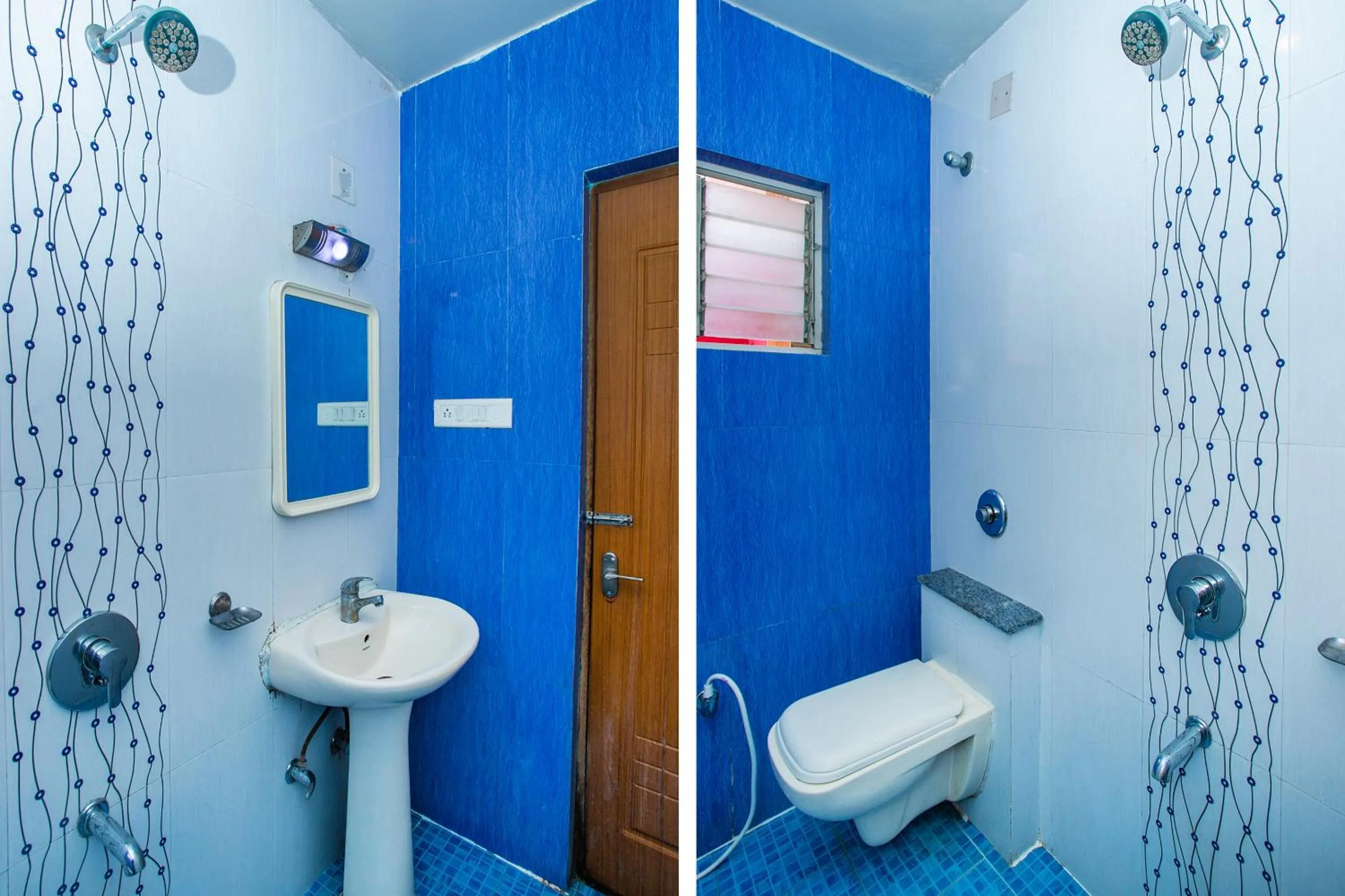 Bathroom in Hotel O White Fort Near Lalbagh Botanical Garden