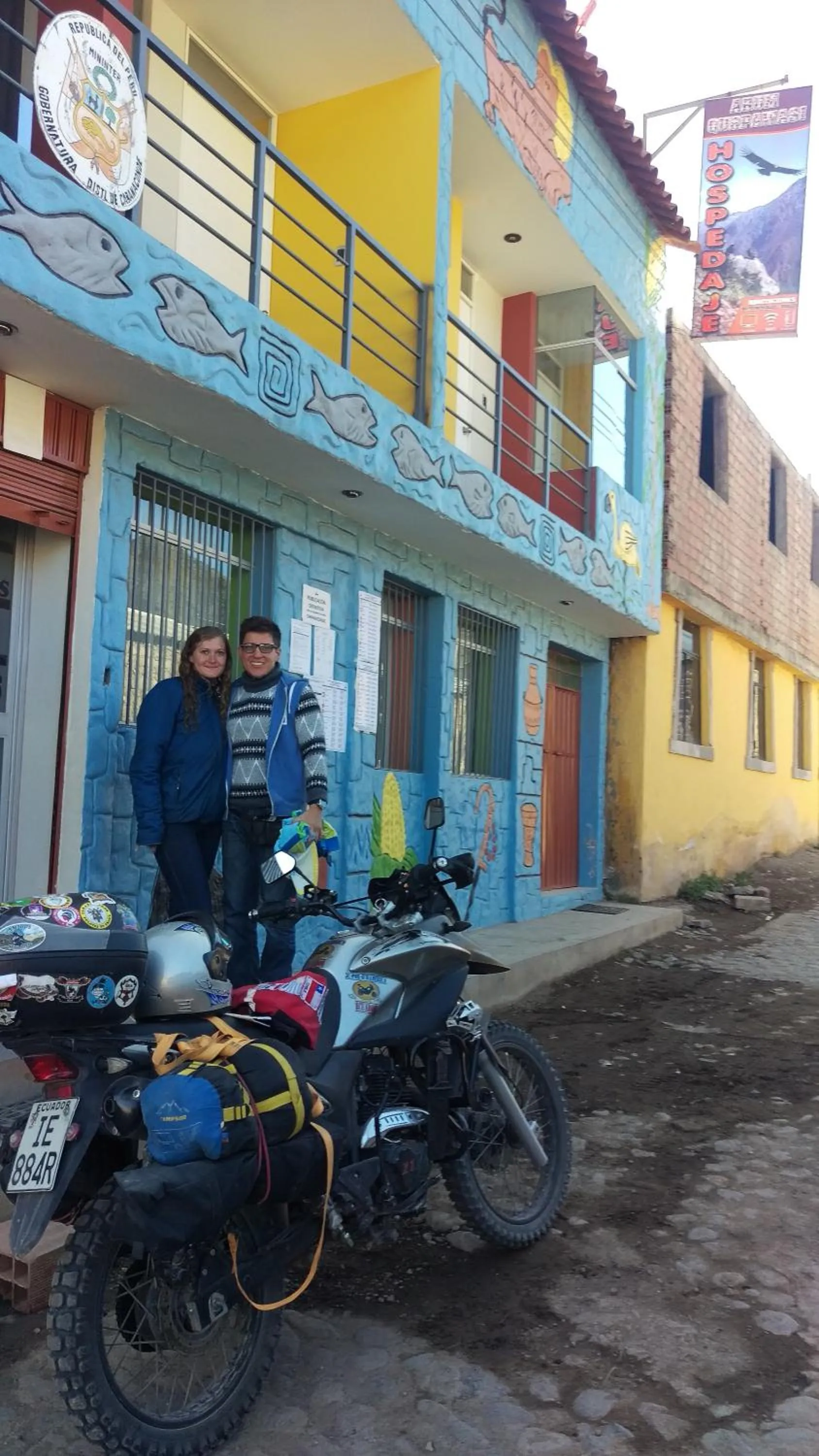 Facade/entrance in Arum Qurpawasi Hospedaje