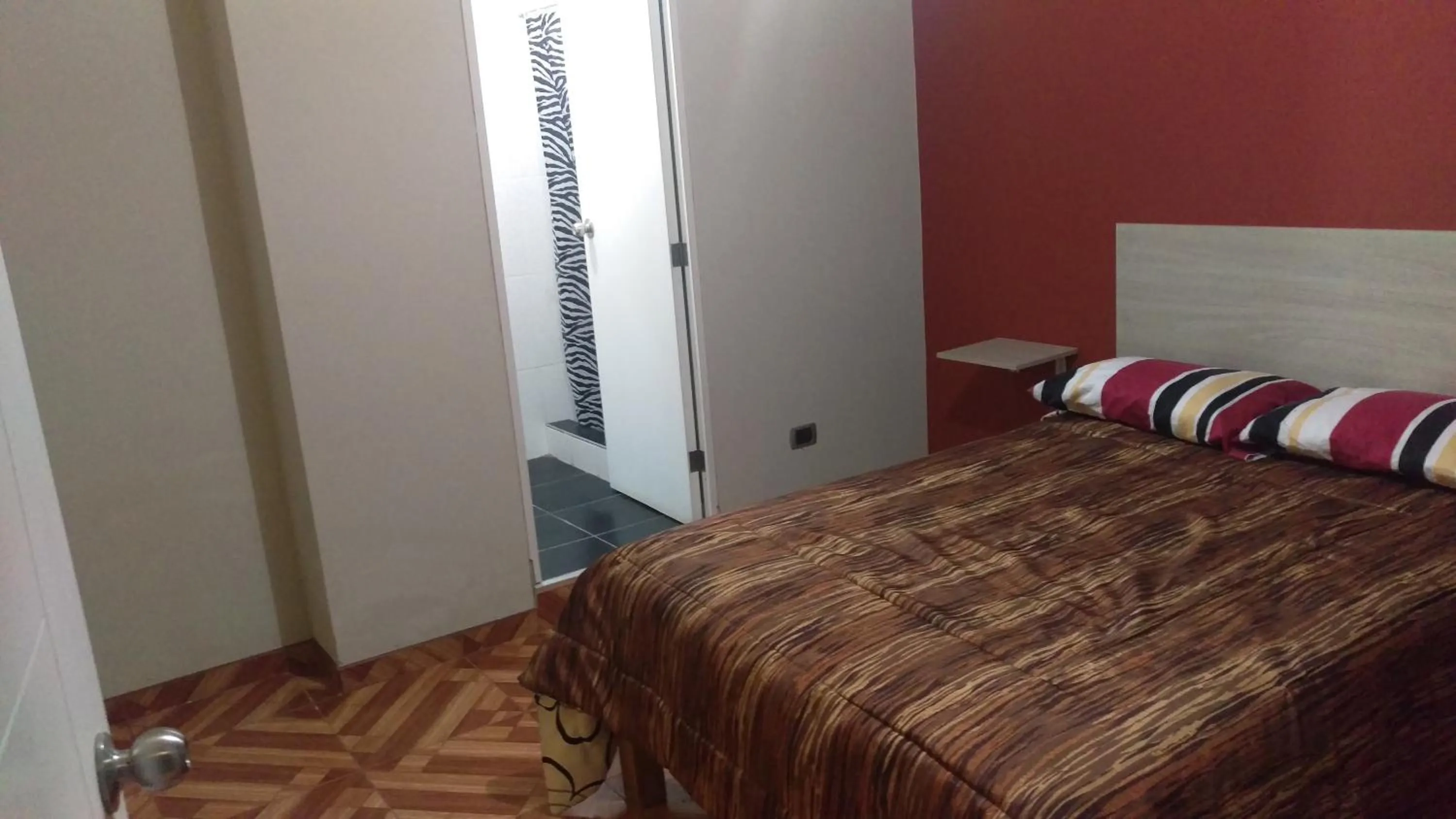 Bed in Arum Qurpawasi Hospedaje