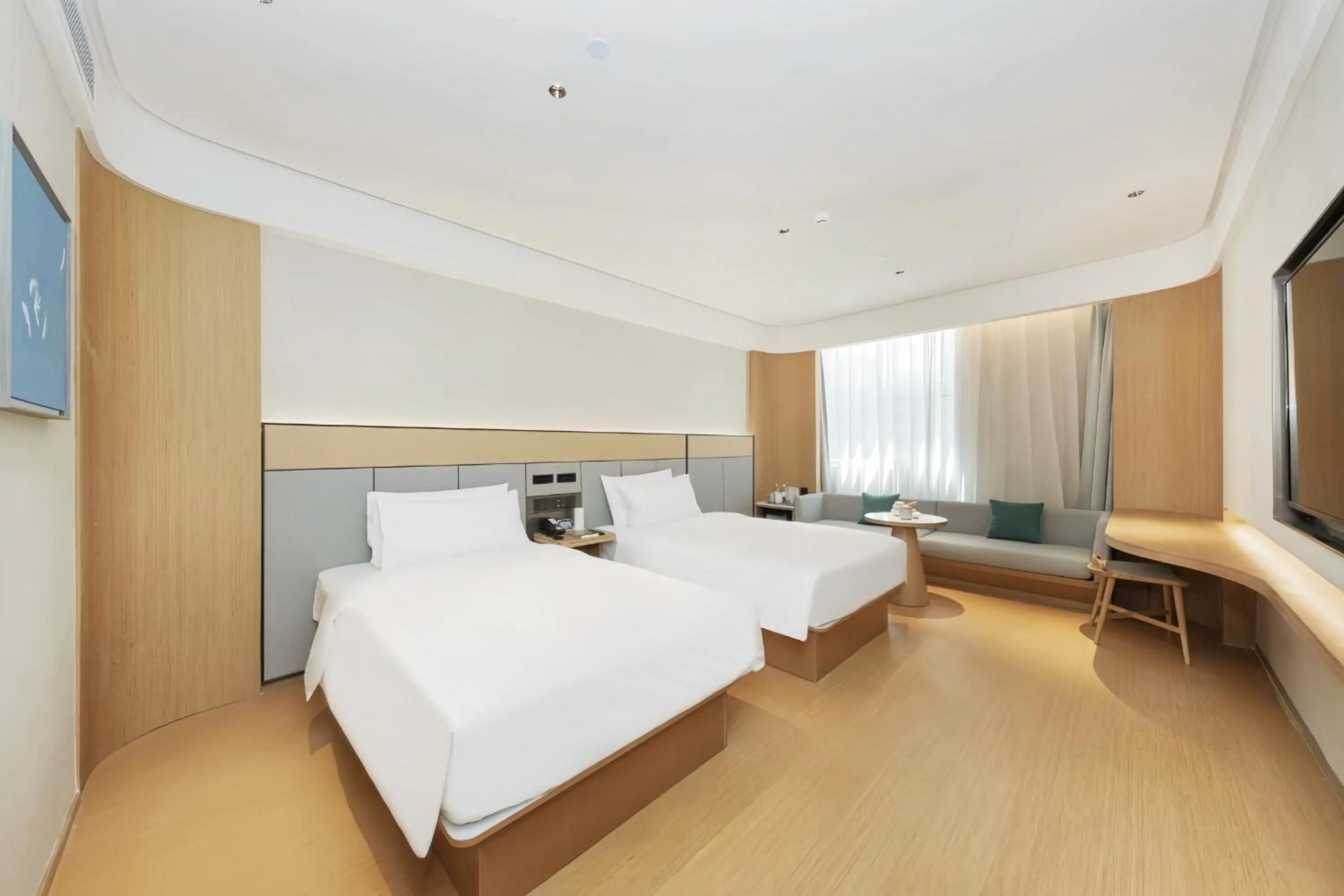 Bed in JI Hotel Beijing Wukesong Jinghui Plaza