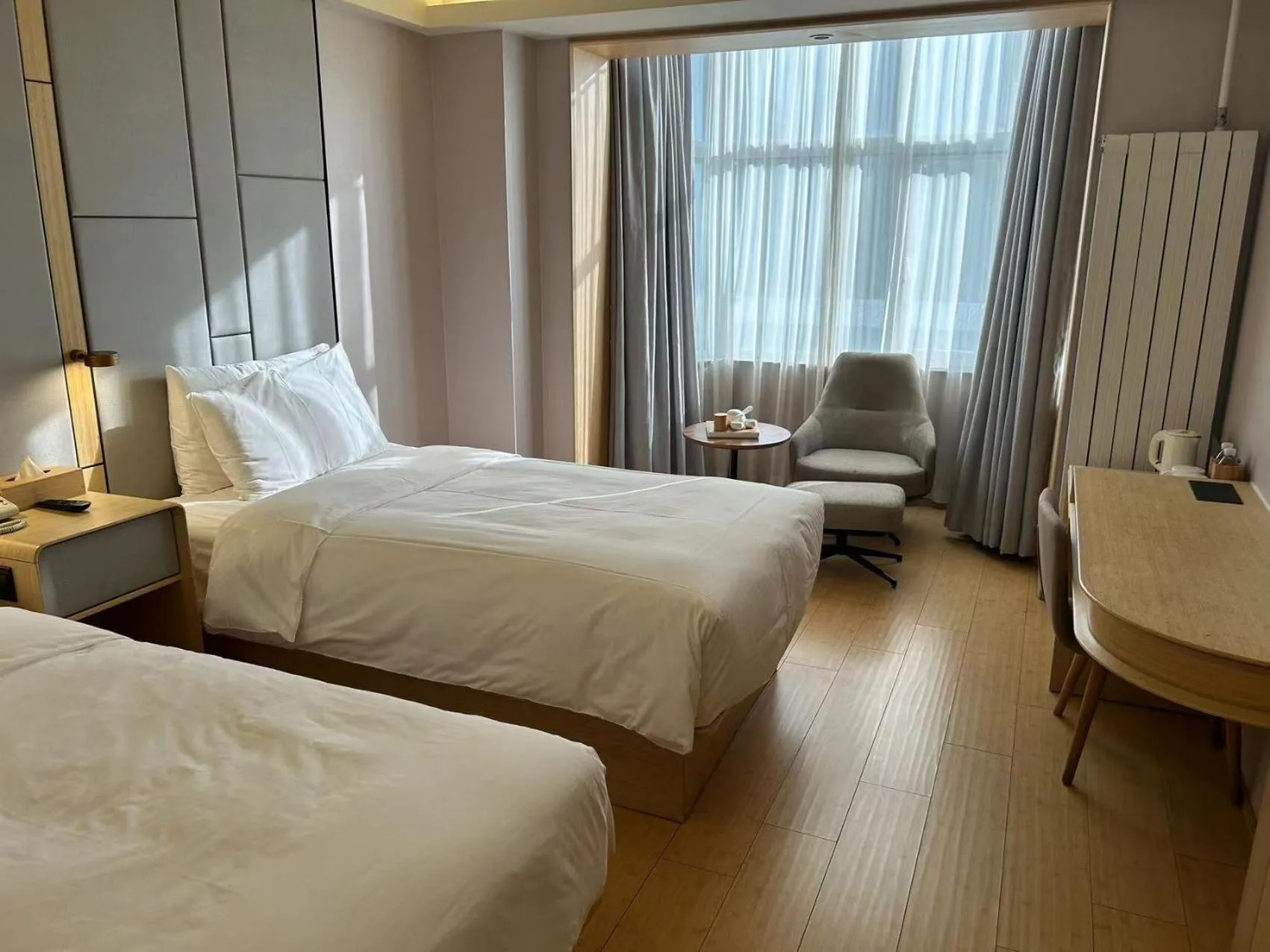 Bed in JI Hotel Beijing Wukesong