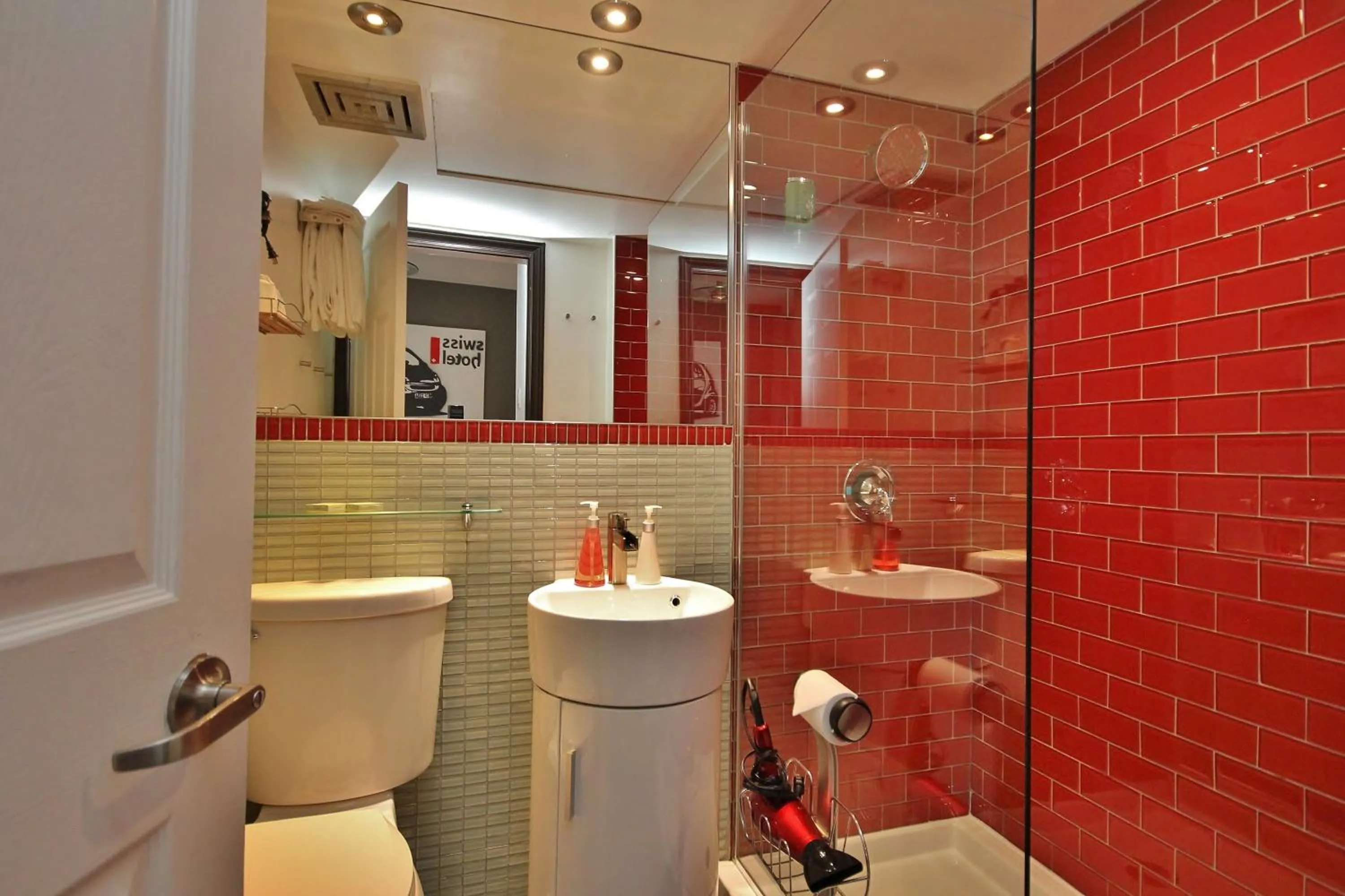 Bathroom in Swiss Hotel