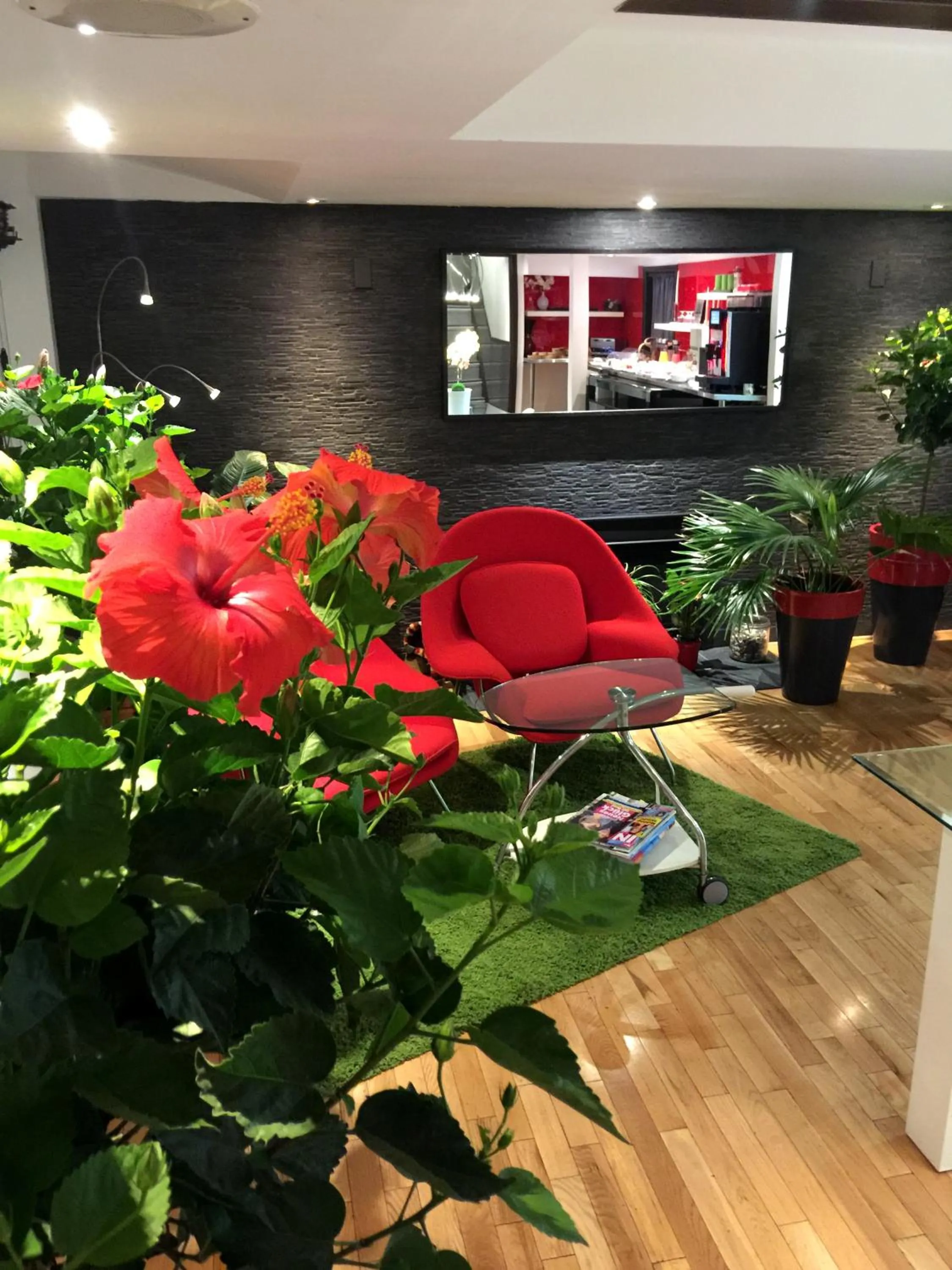 Lobby or reception in Swiss Hotel