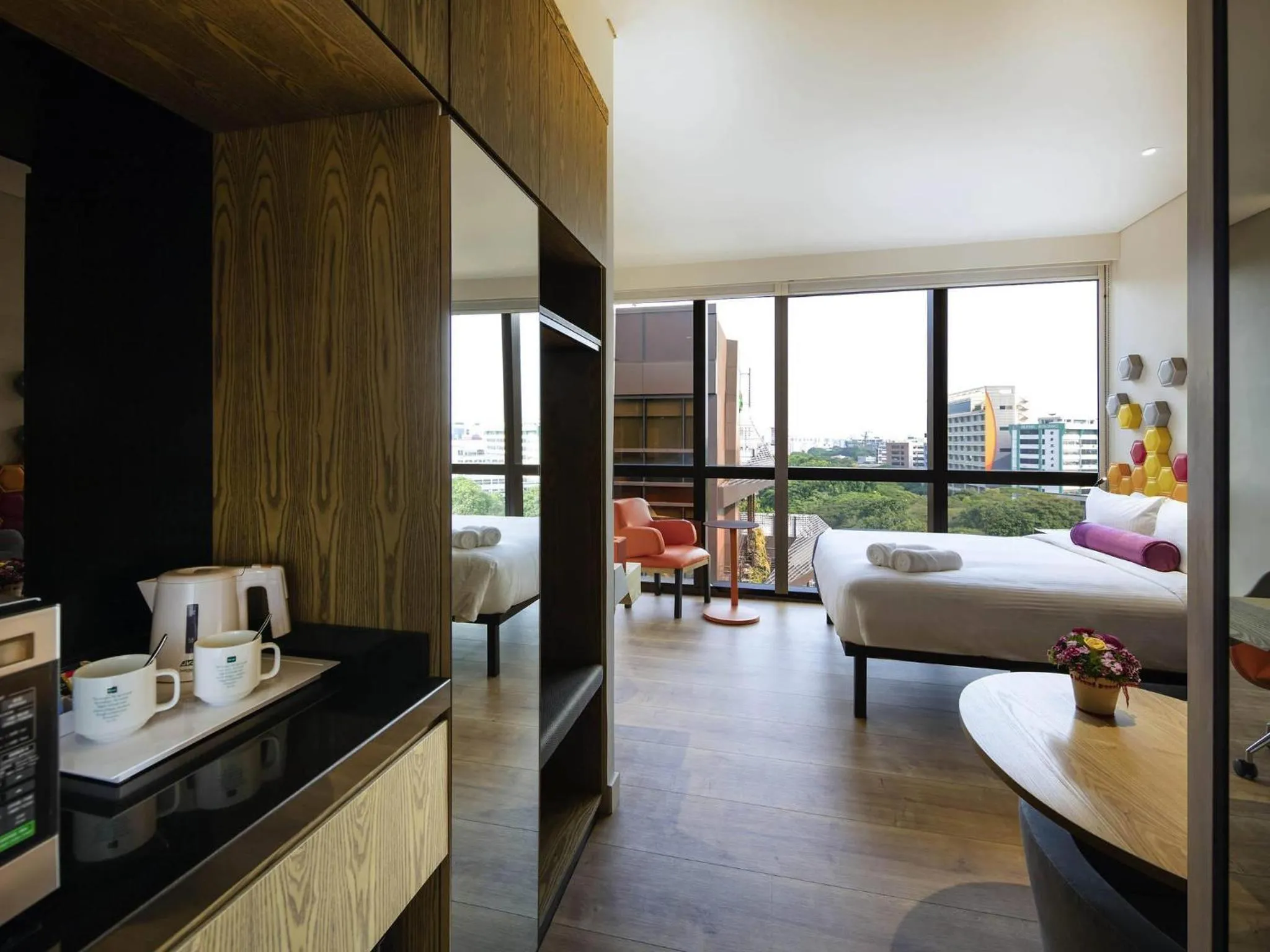 Bedroom, Bed in Ibis Styles Singapore On Macpherson