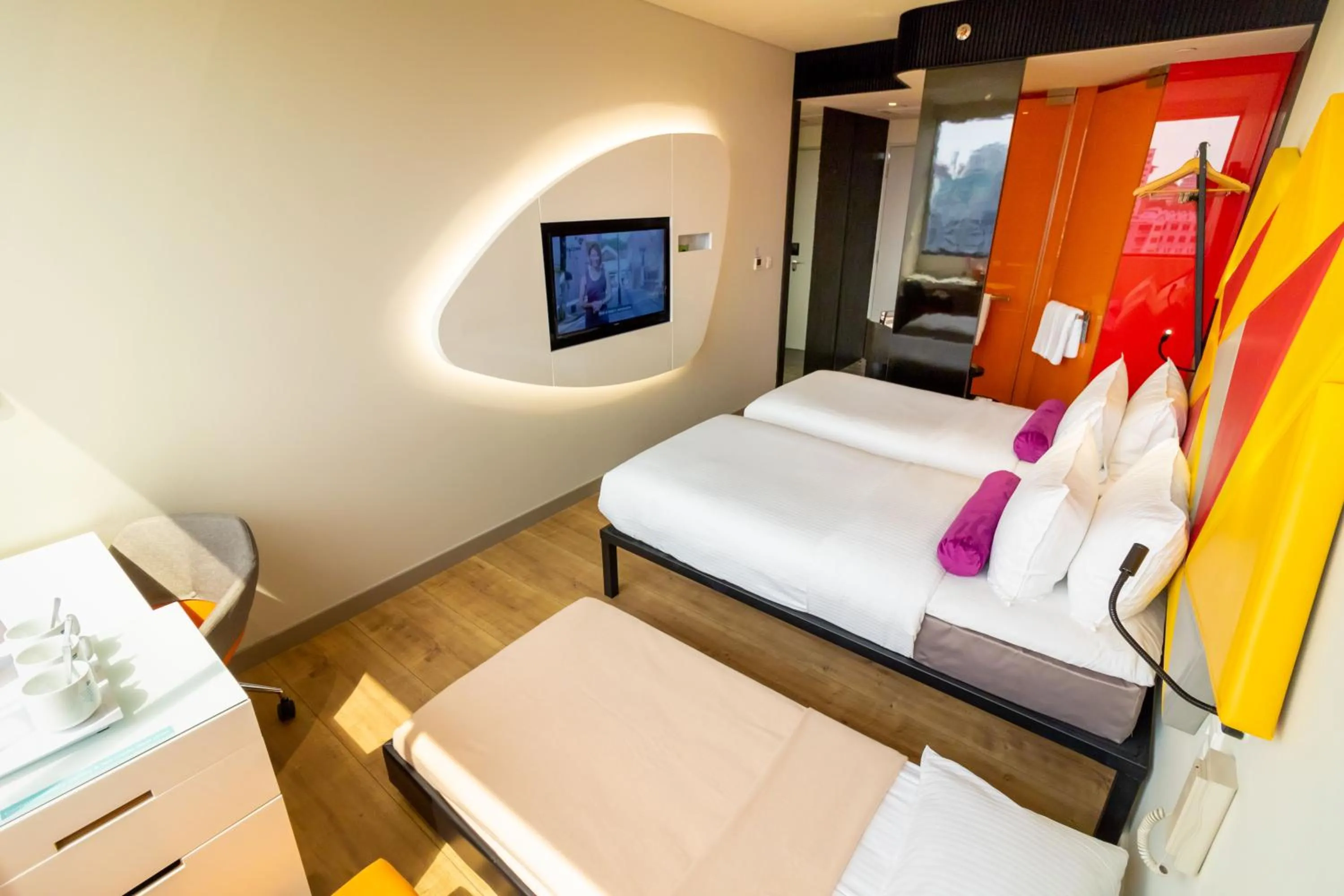 Bed in Ibis Styles Singapore On Macpherson