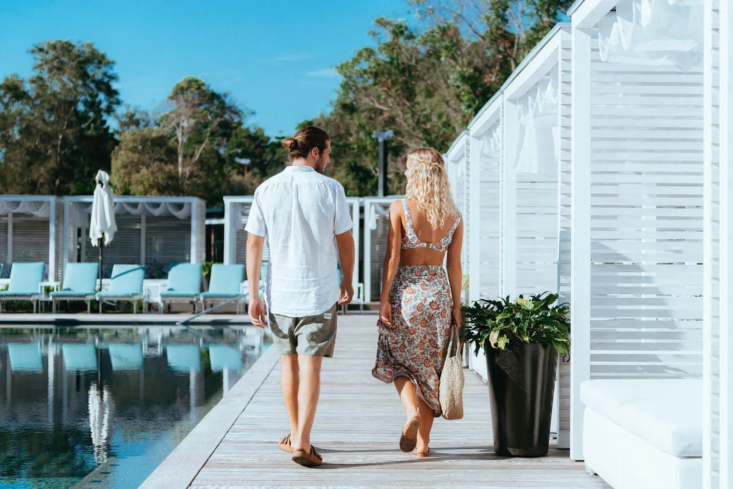 Pool view in Elements Of Byron