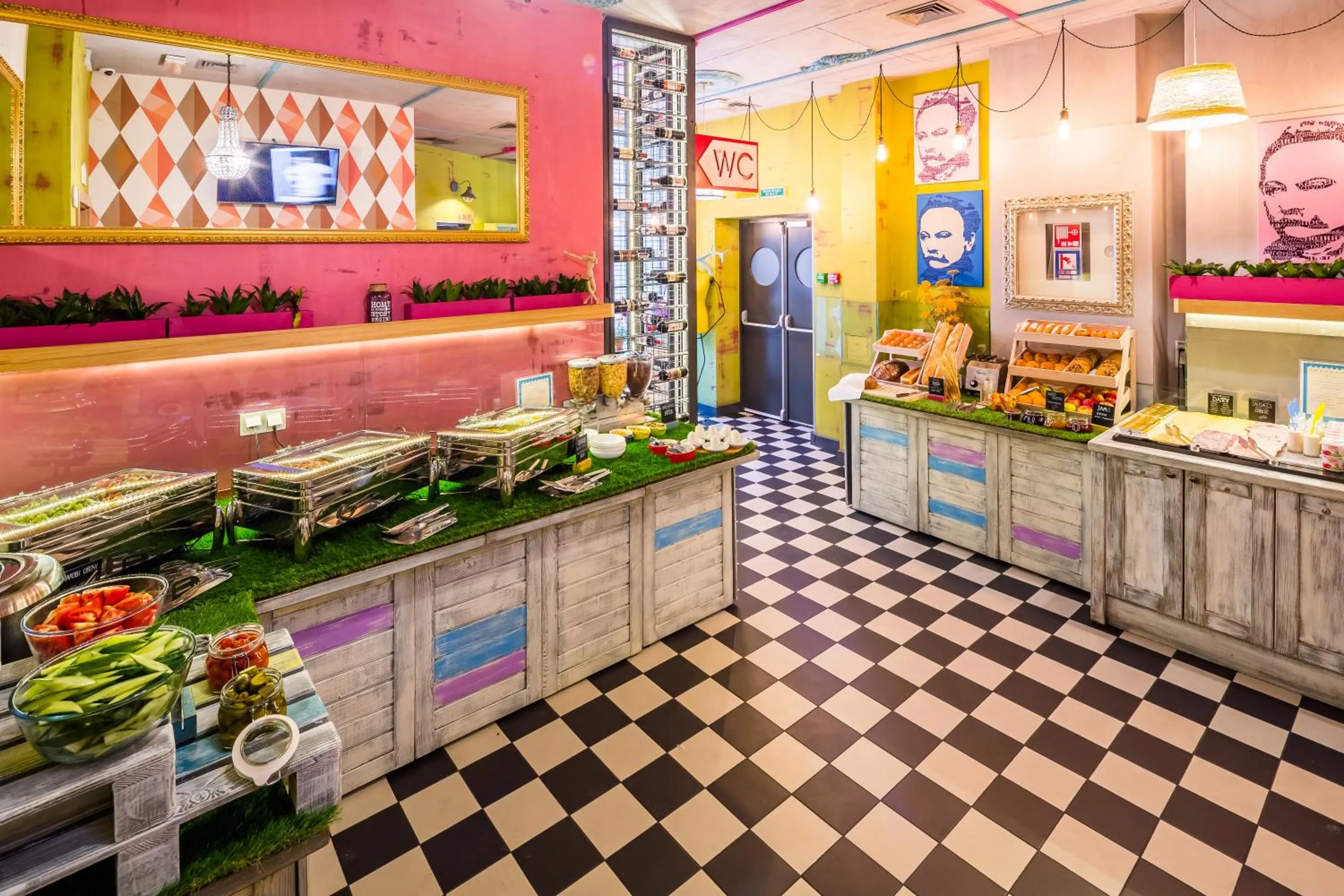 Buffet breakfast in Ibis Styles Lviv Center