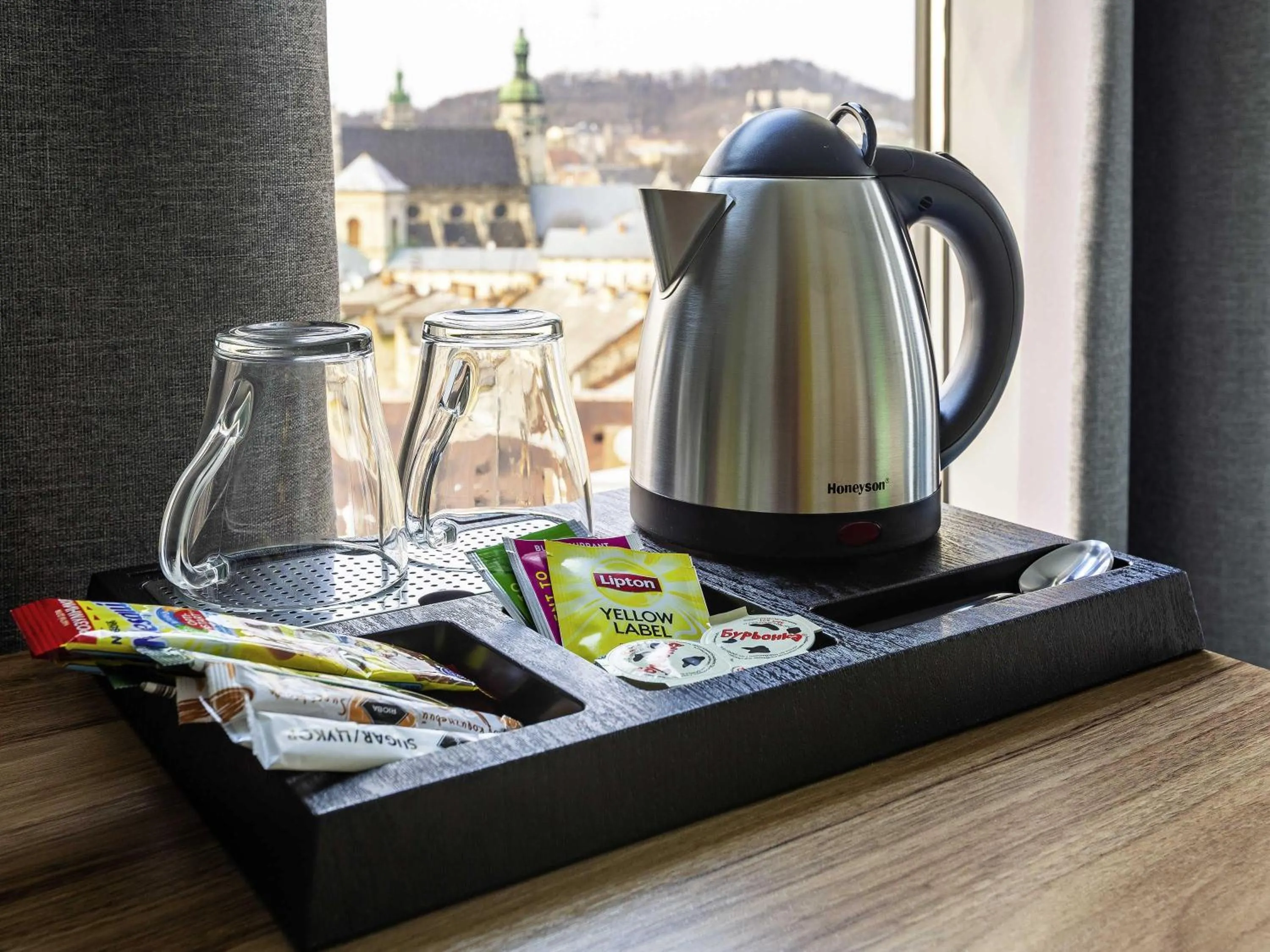 Bedroom in Ibis Styles Lviv Center