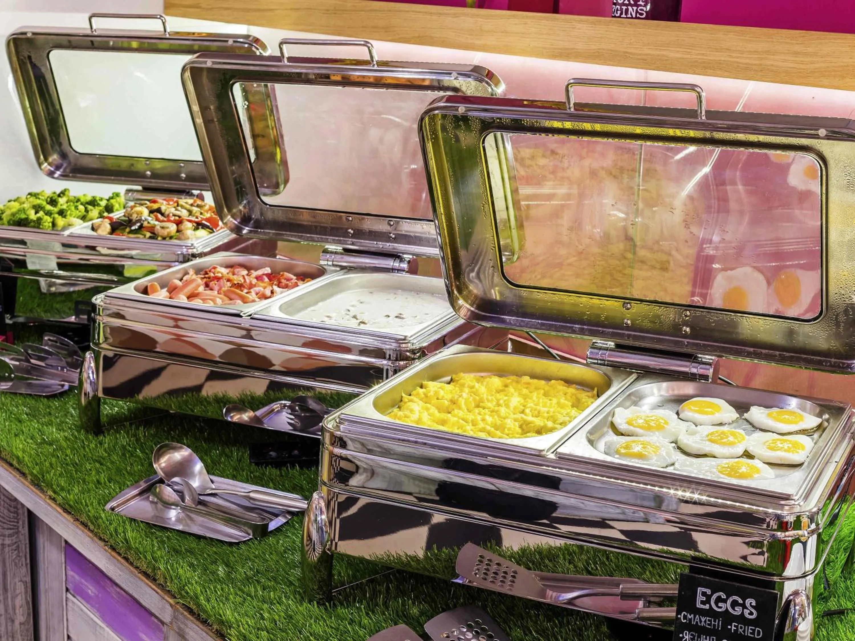 Breakfast in Ibis Styles Lviv Center