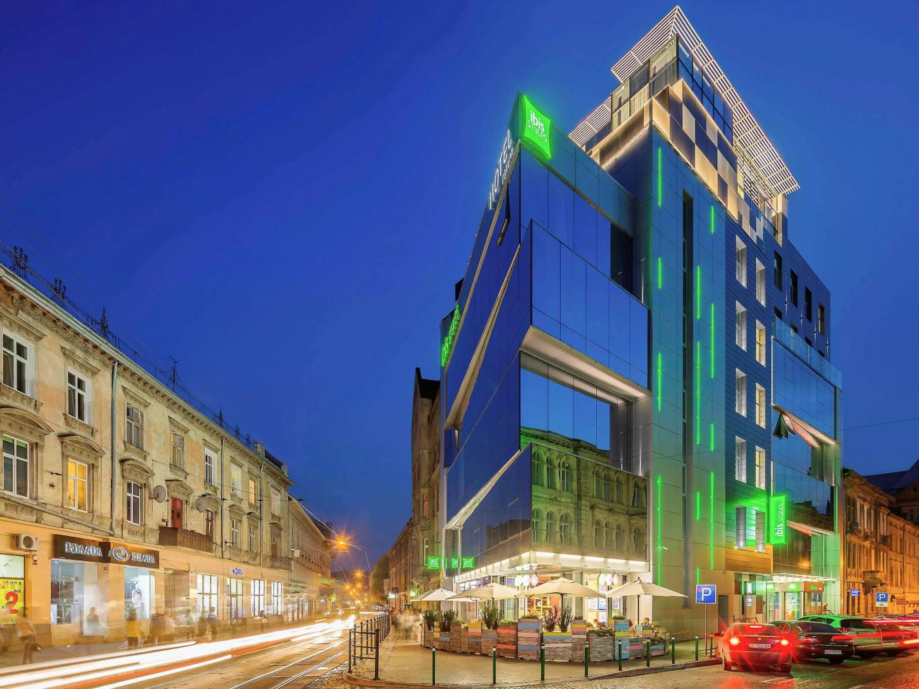 Property building in Ibis Styles Lviv Center