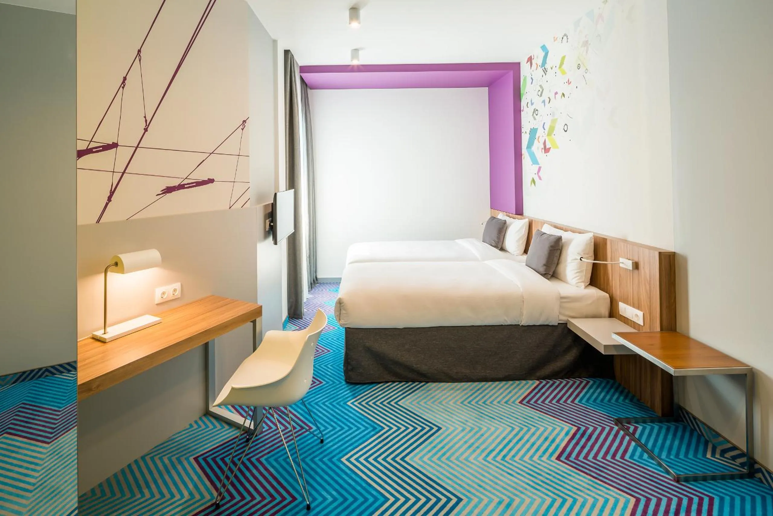 Photo of the whole room, Bed in Ibis Styles Lviv Center
