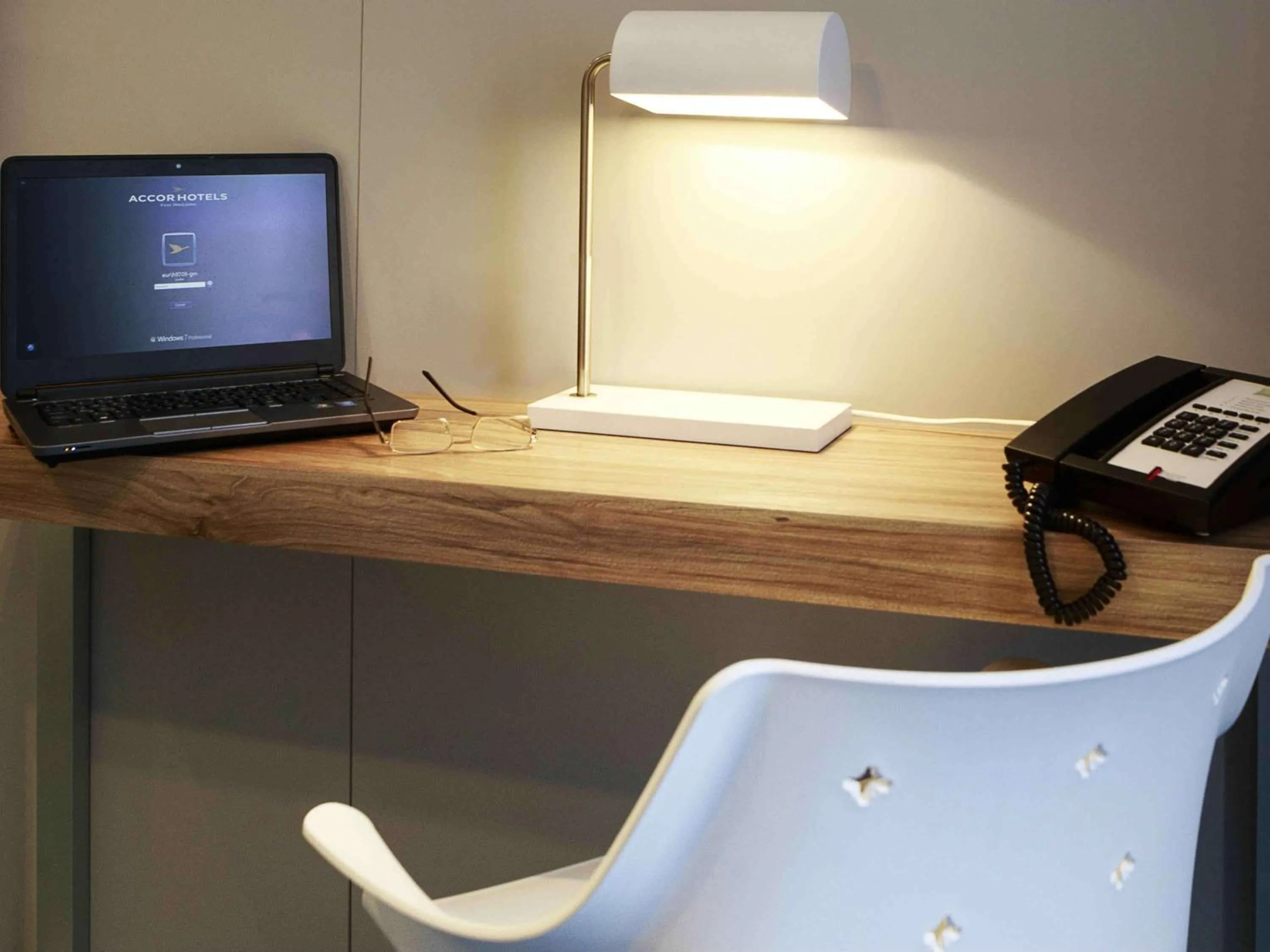 On site in Ibis Styles Lviv Center