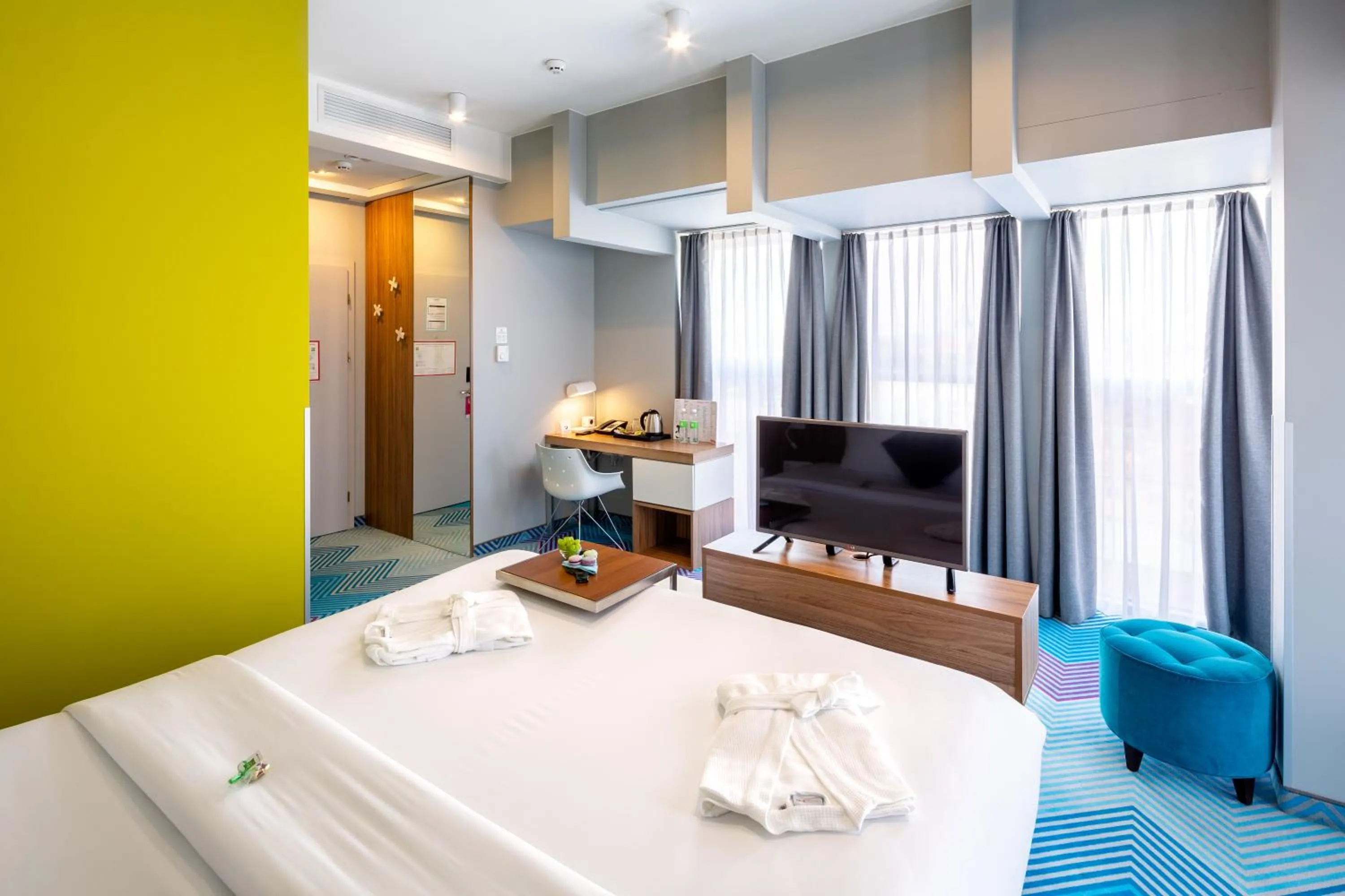 Bed in Ibis Styles Lviv Center