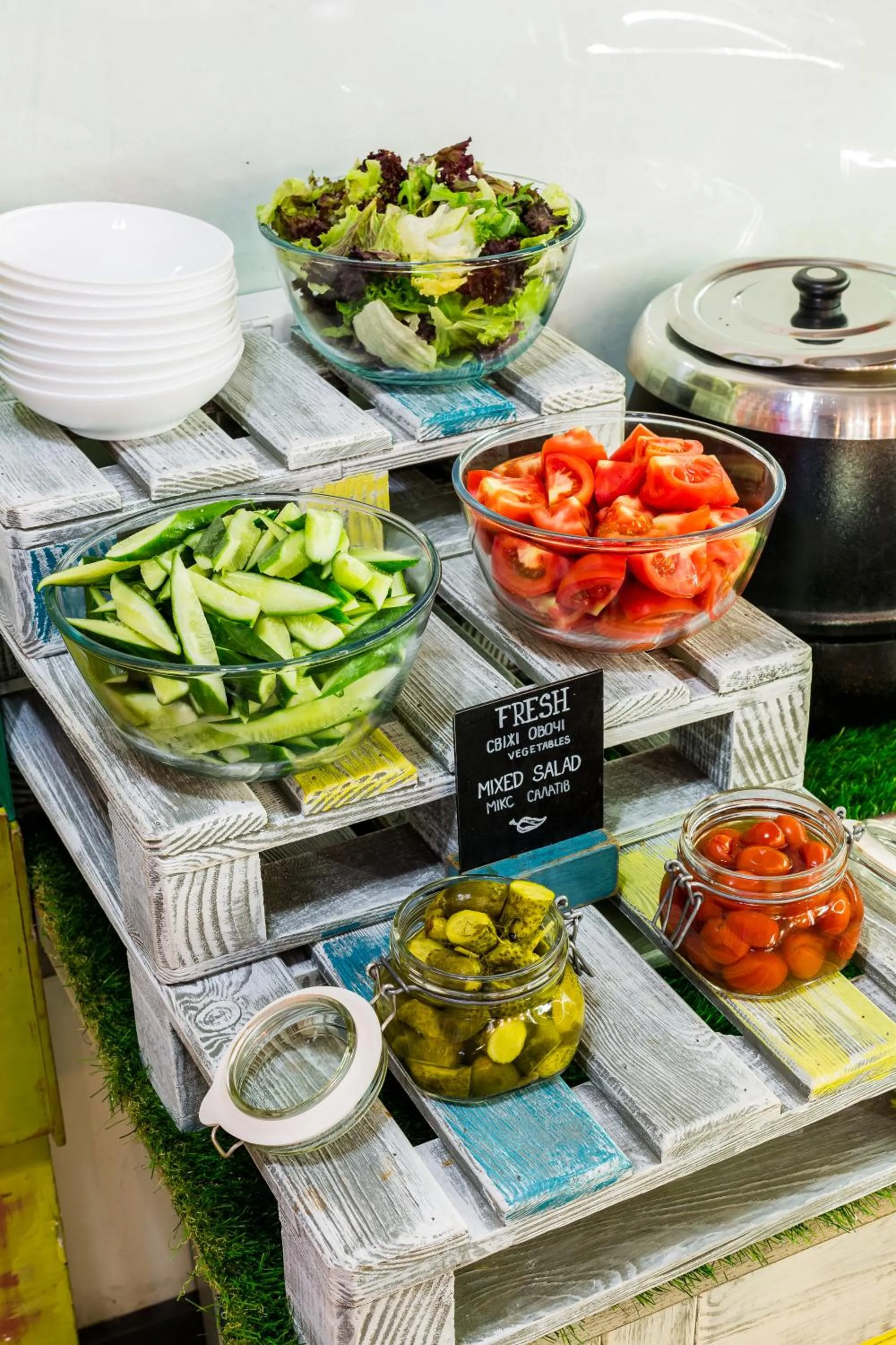 Breakfast in Ibis Styles Lviv Center