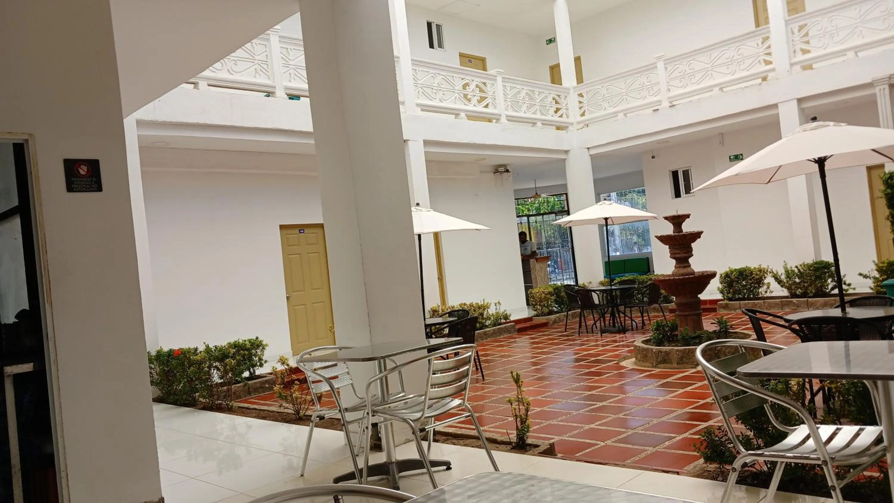 Patio in Hotel Boutique High Park