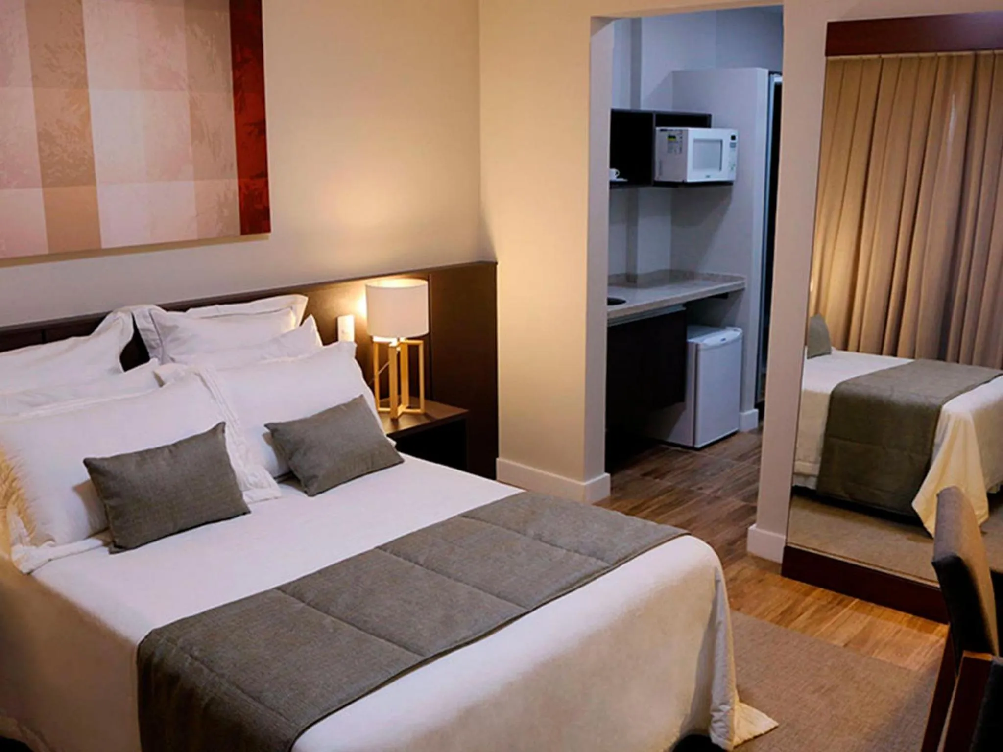 Bed in Vila Business Hotel