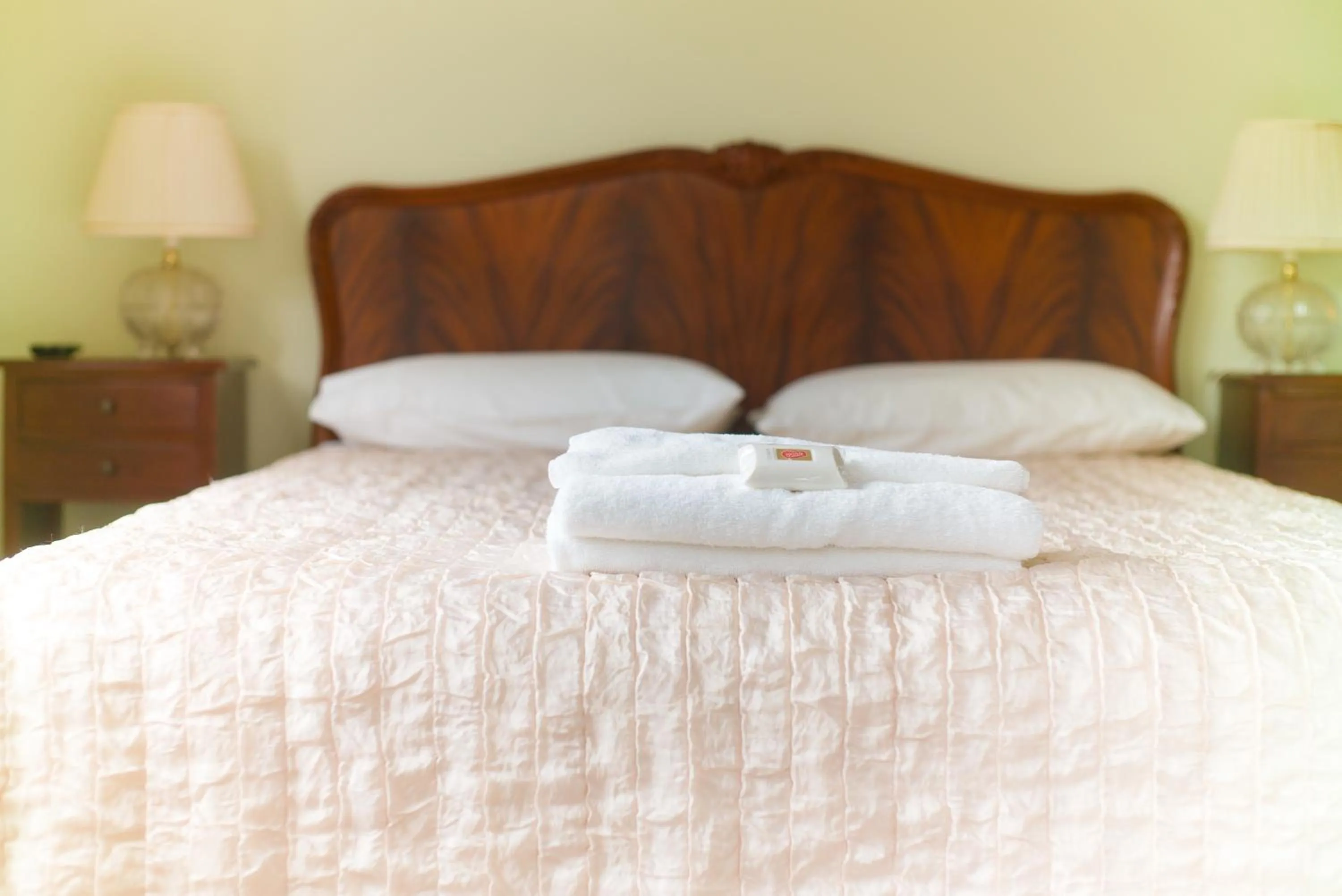 Bed in East Sydney Hotel