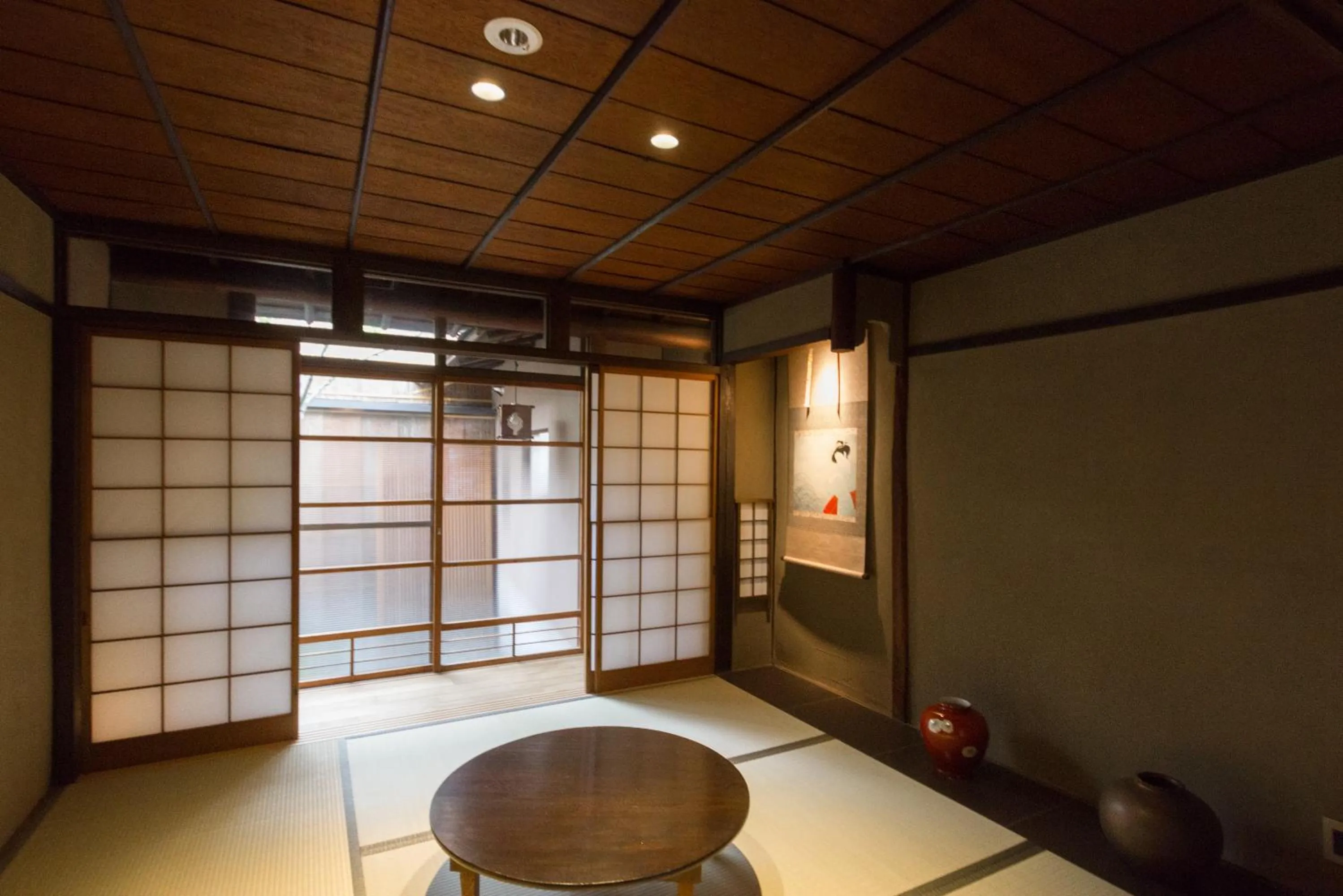 Living room in Tsukikusa an Machiya House