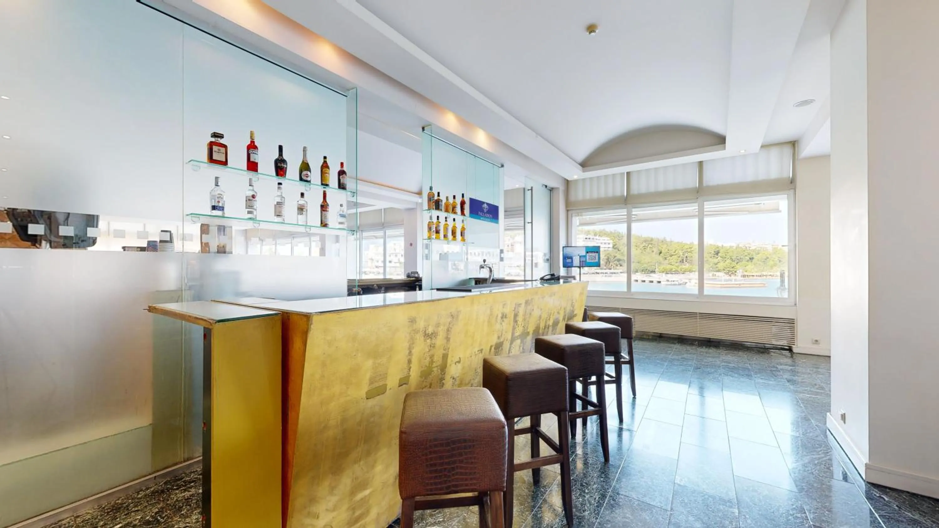 Lounge or bar in Lucy Hotel