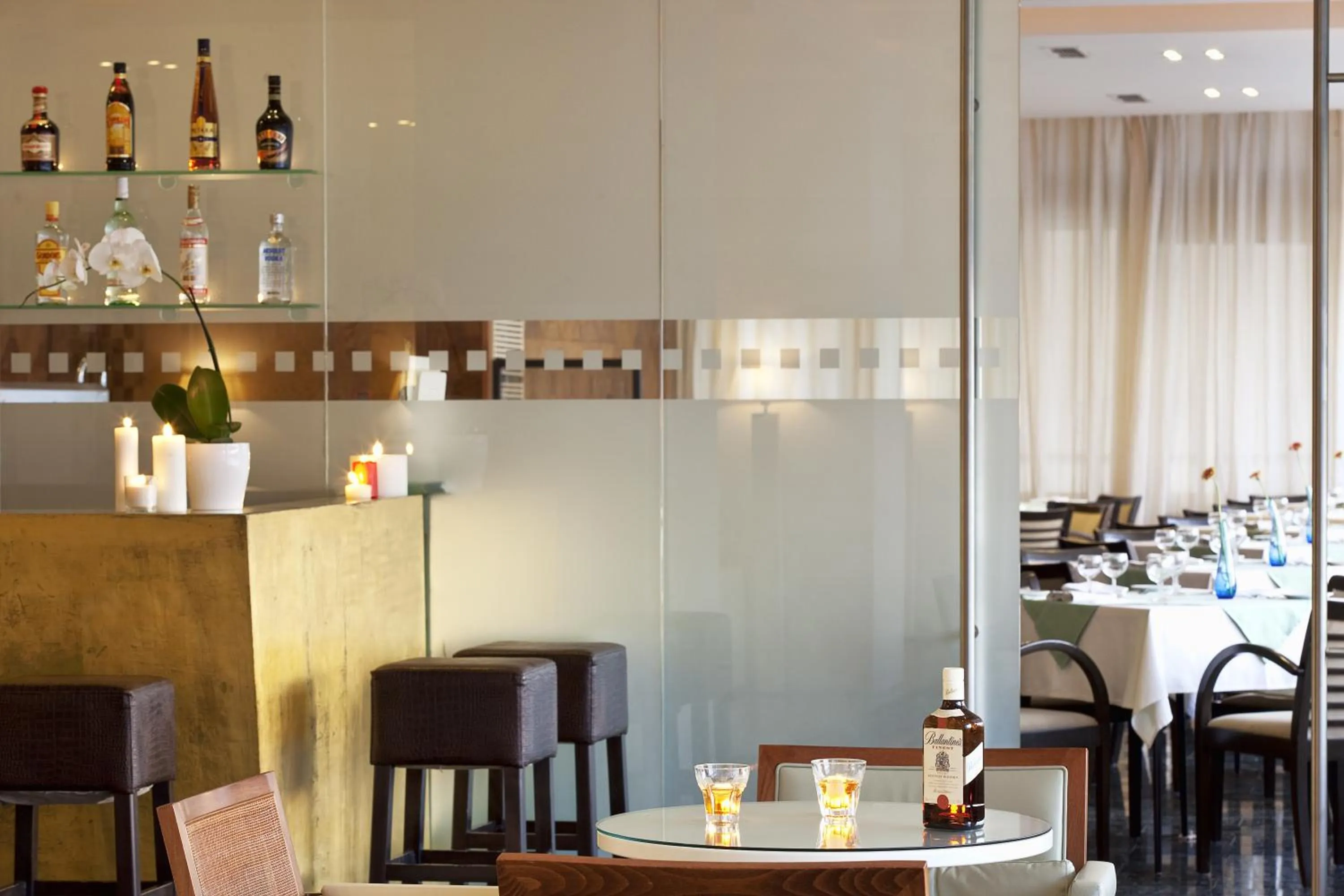 Lounge or bar in Lucy Hotel