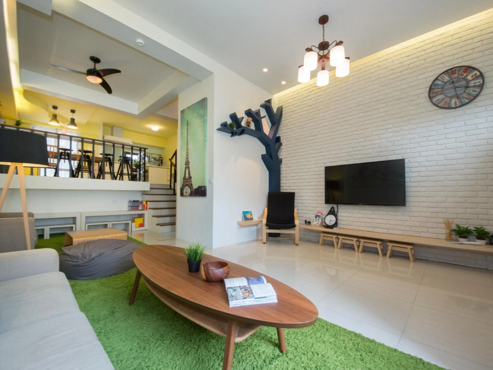 Communal lounge/ TV room in 極簡旅行民宿 Simple Travel B&B
