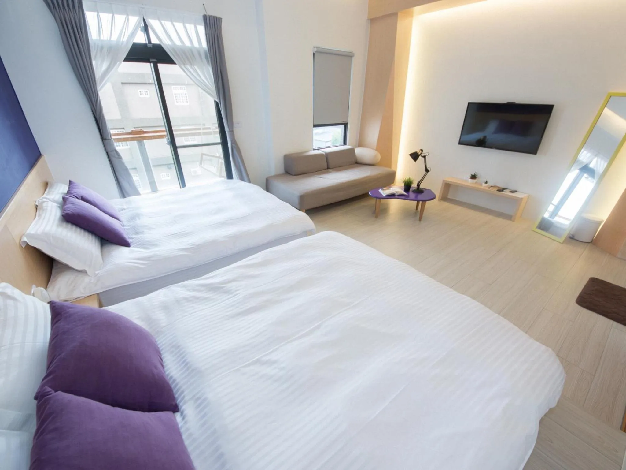 Photo of the whole room, Bed in 極簡旅行民宿 Simple Travel B&B