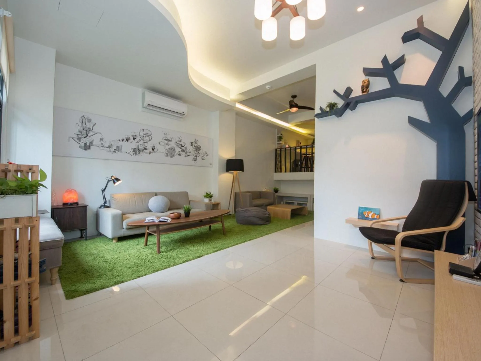 Communal lounge/ TV room in 極簡旅行民宿 Simple Travel B&B