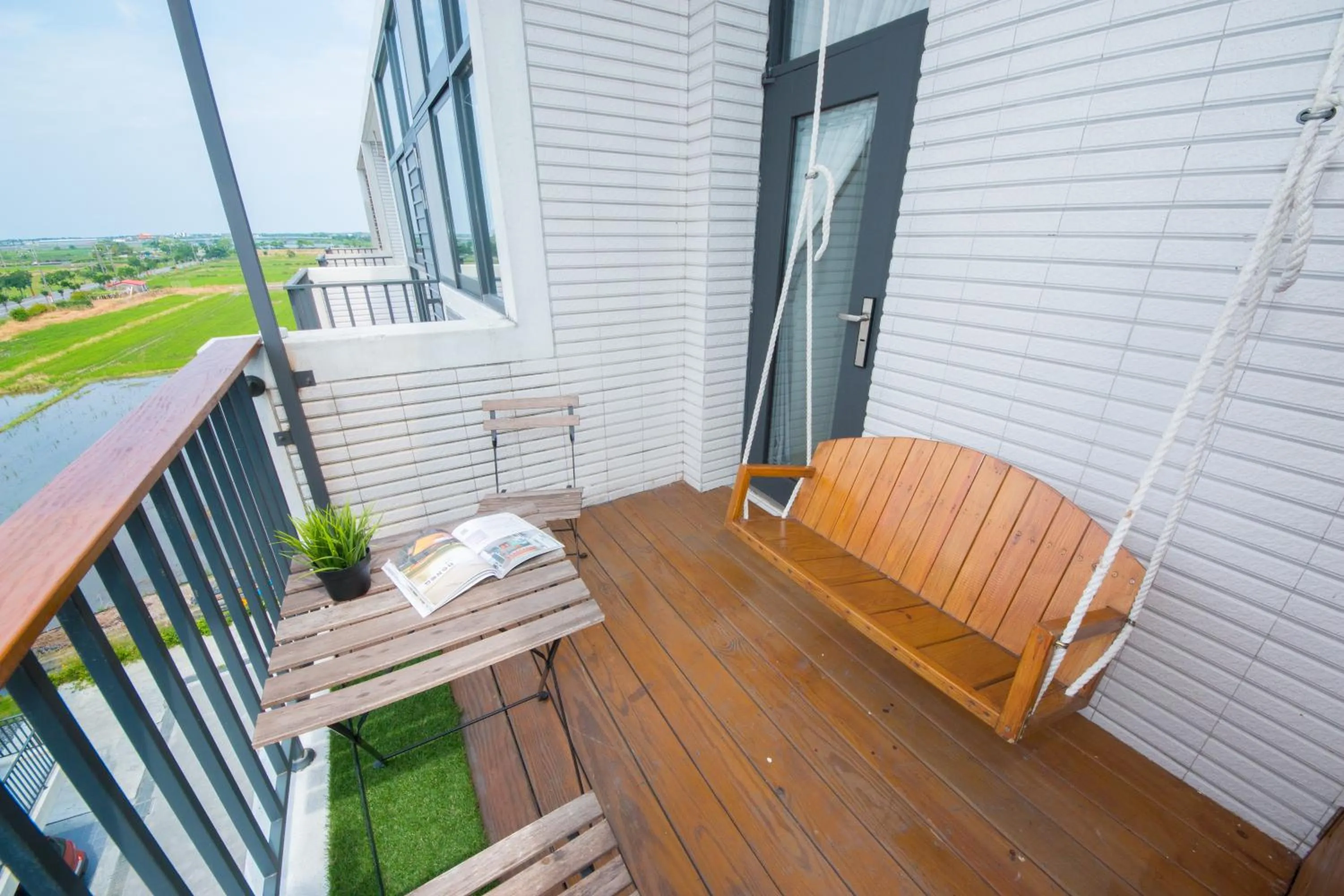 Balcony/Terrace in 極簡旅行民宿 Simple Travel B&B