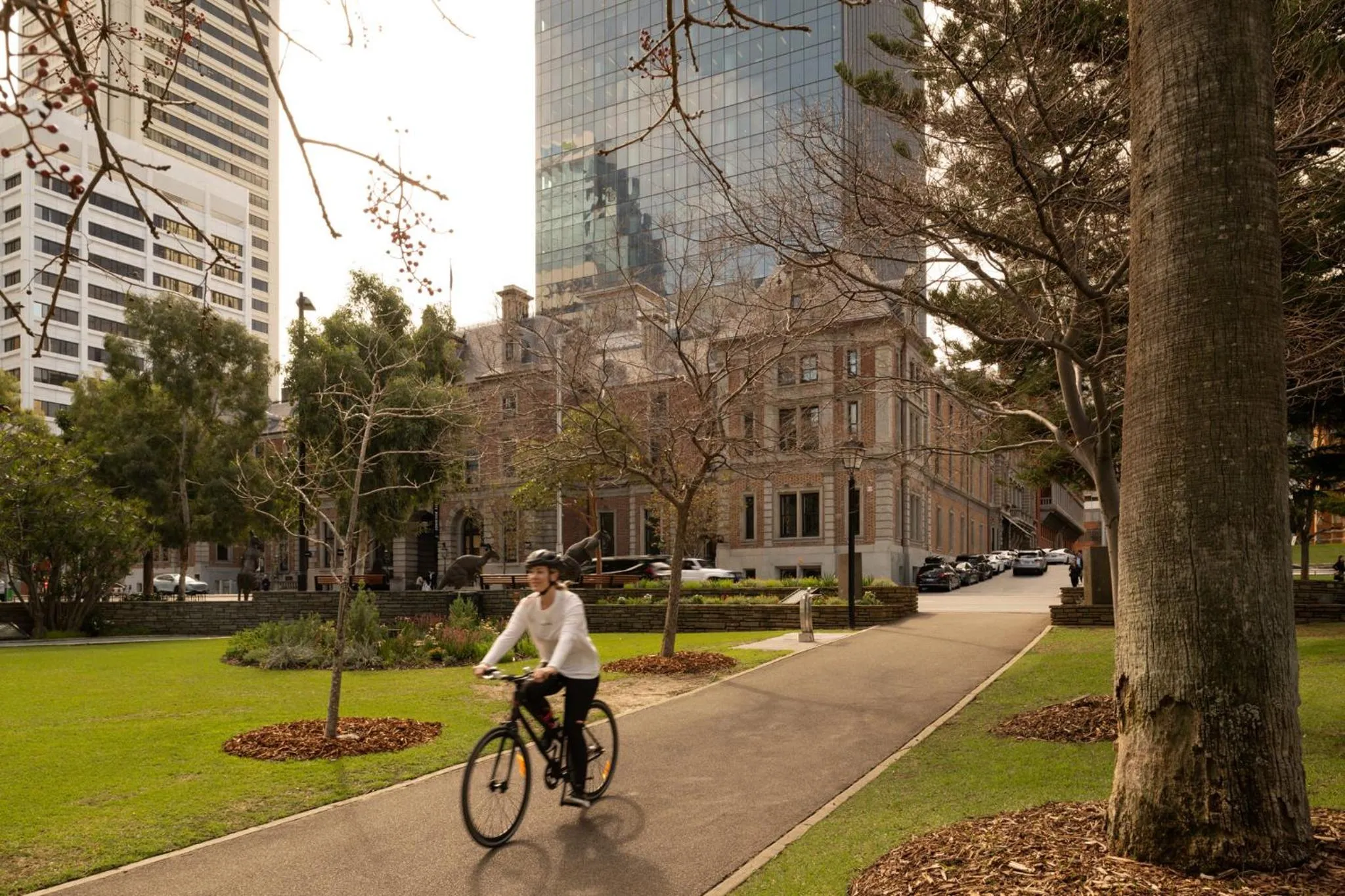 Garden view in COMO The Treasury